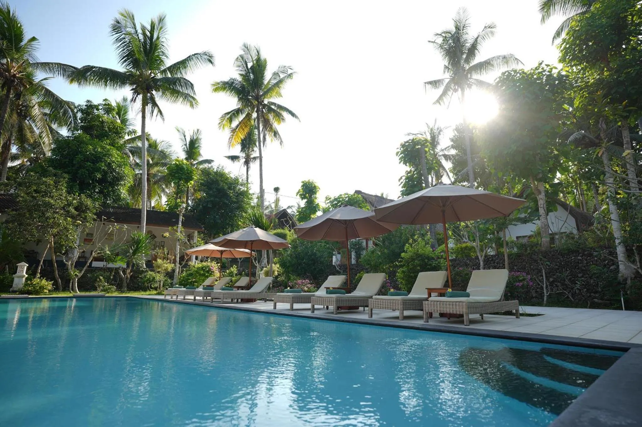 Swimming pool in Coco Resort Penida