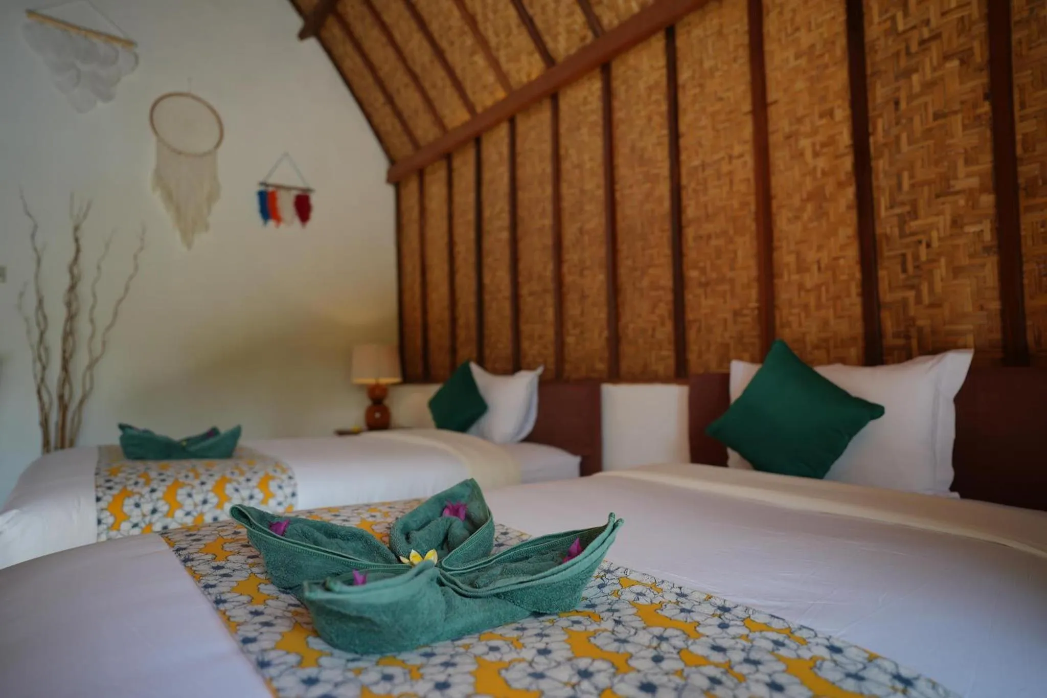Property building, Bed in Coco Resort Penida