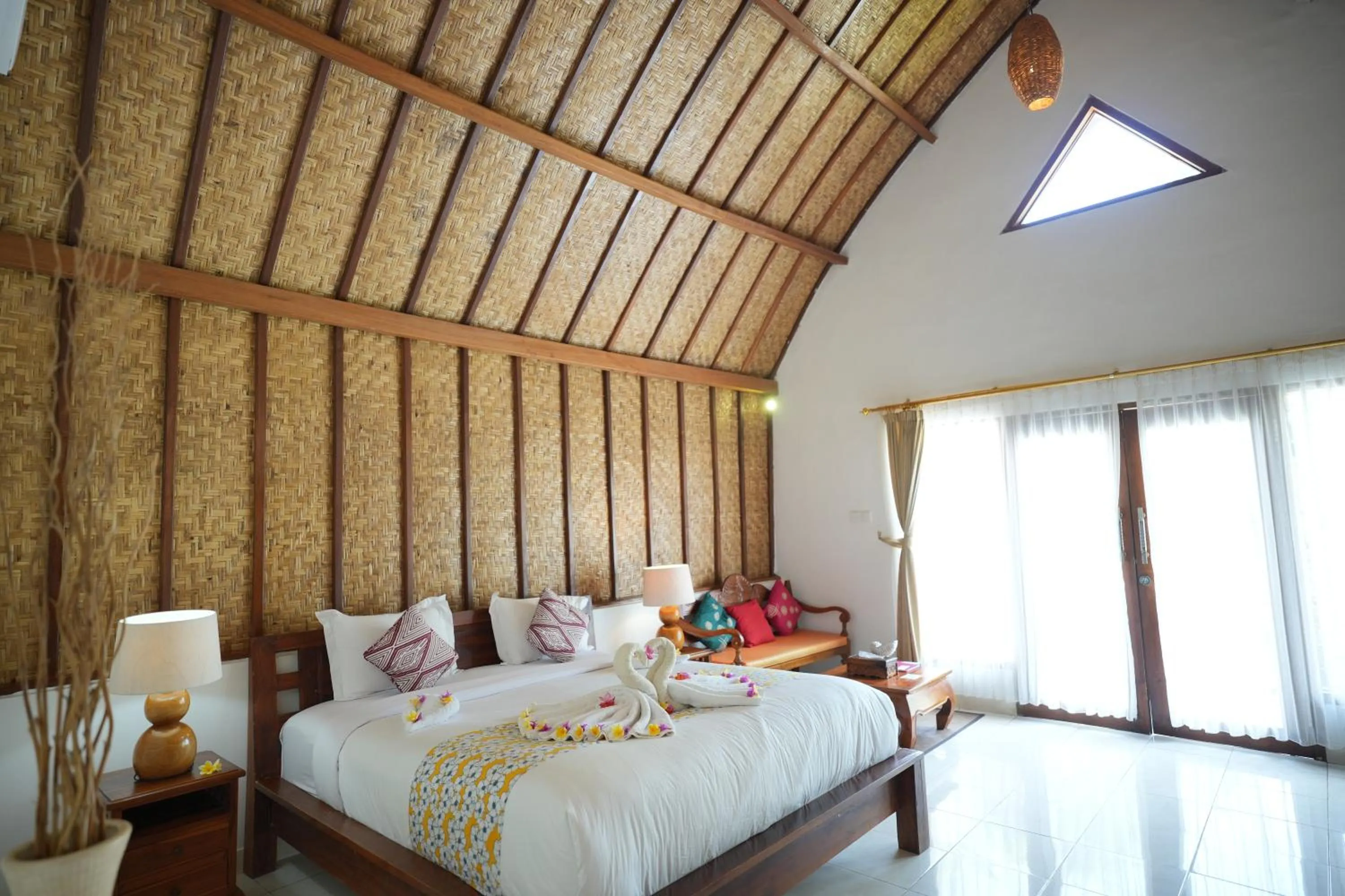 Bed in Coco Resort Penida