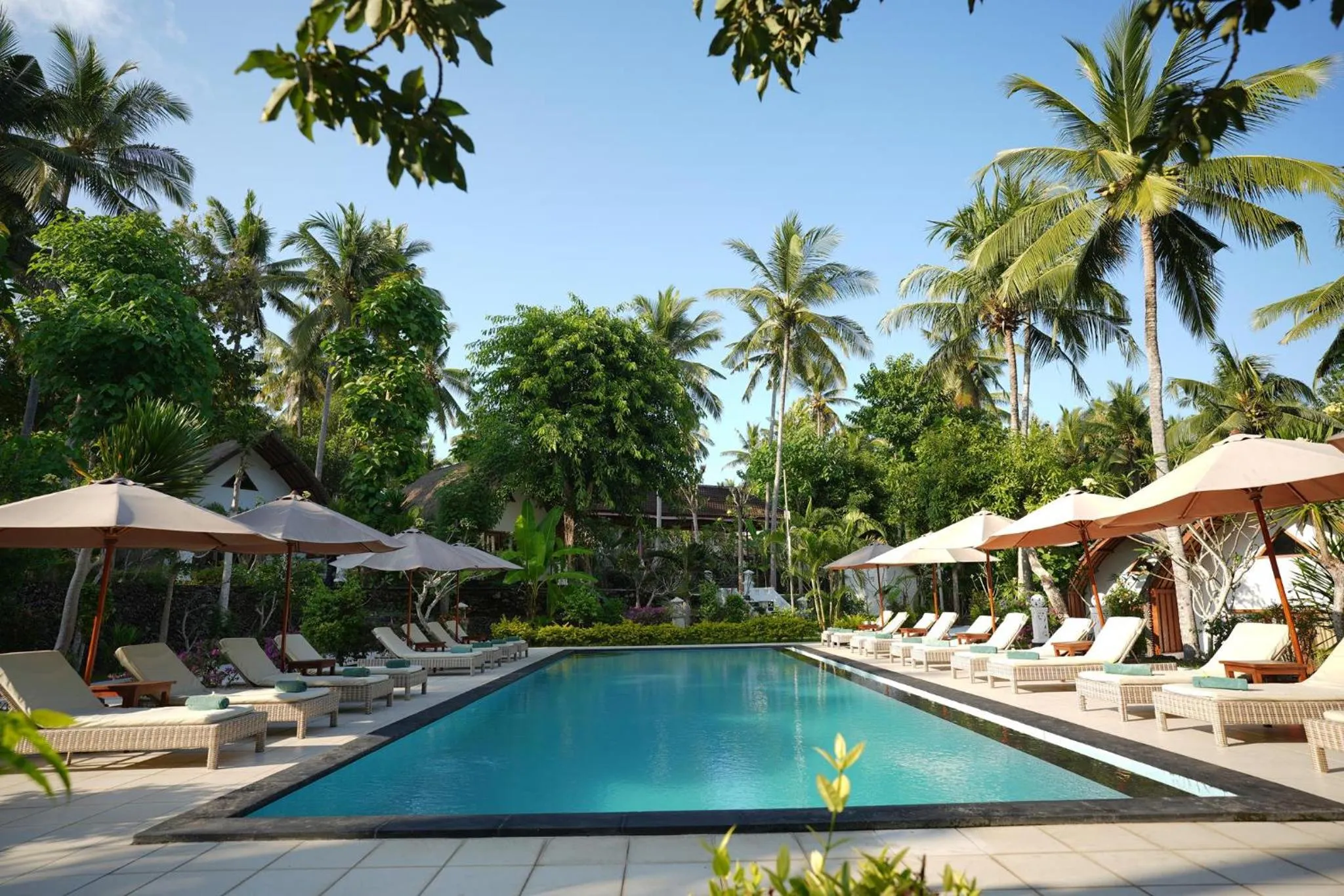 Swimming pool in Coco Resort Penida