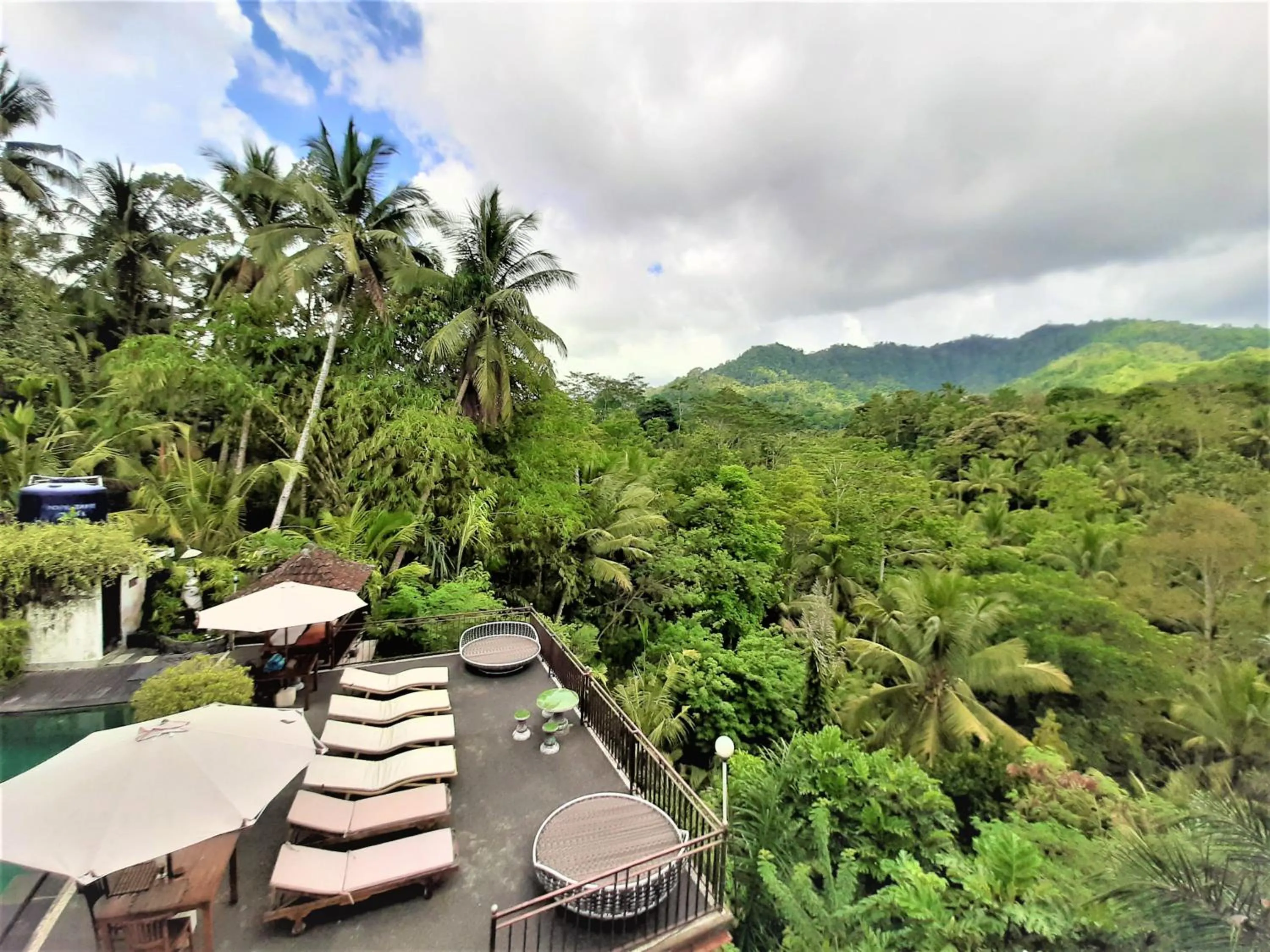 Bird's eye view in Astana Swaha Villa