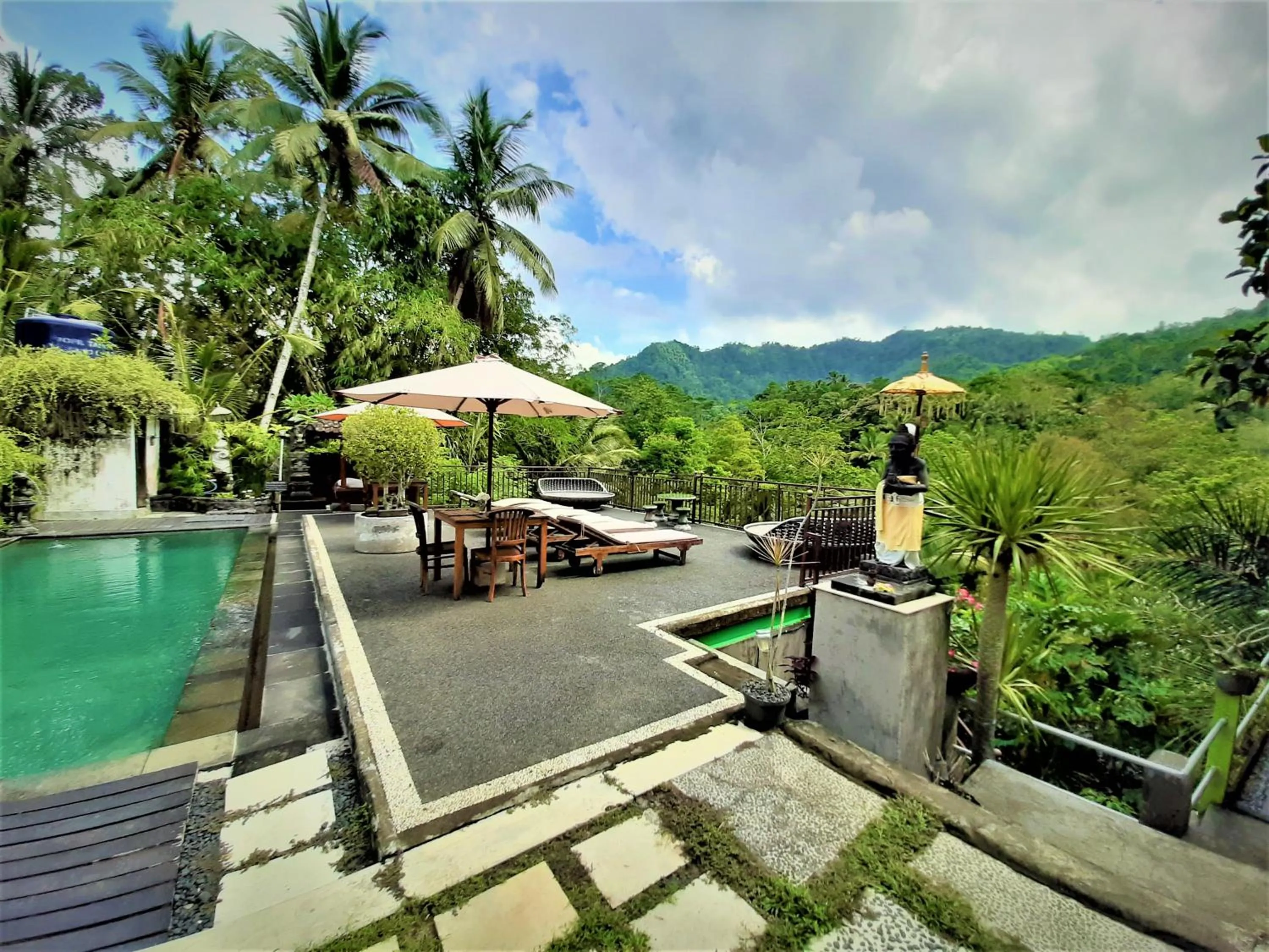Pool view in Astana Swaha Villa