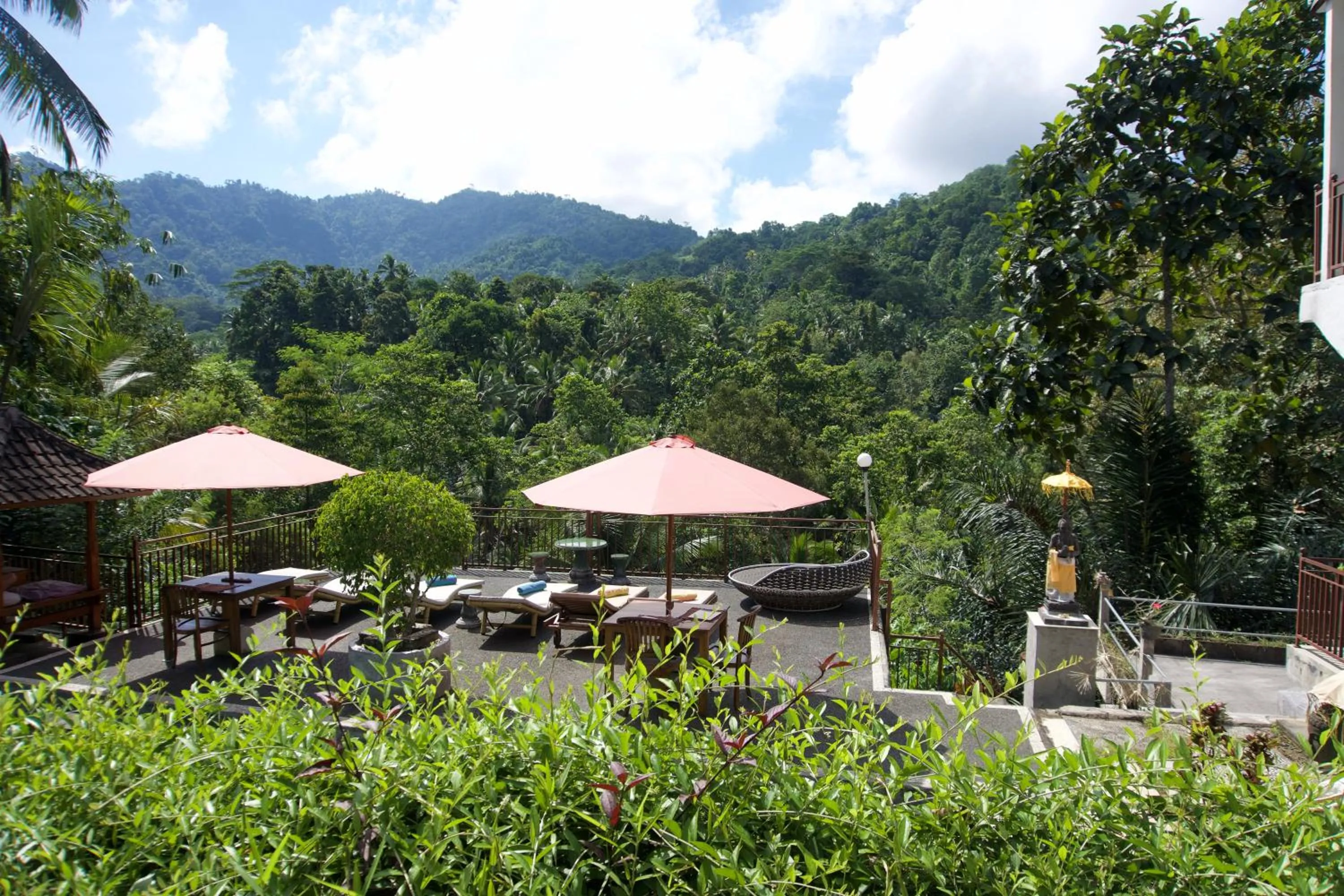 Bird's eye view in Astana Swaha Villa