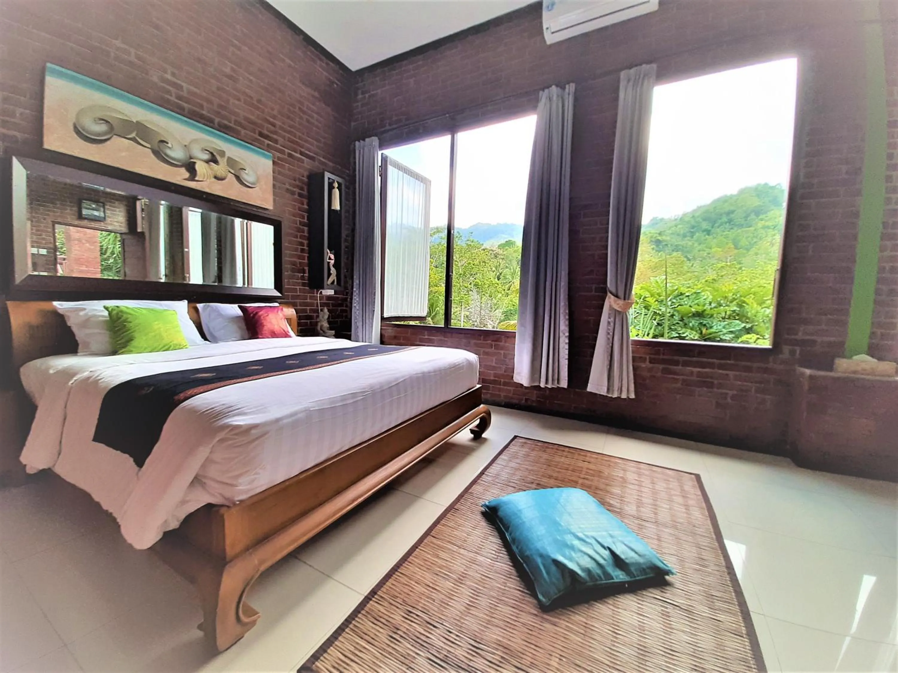 Bed in Astana Swaha Villa