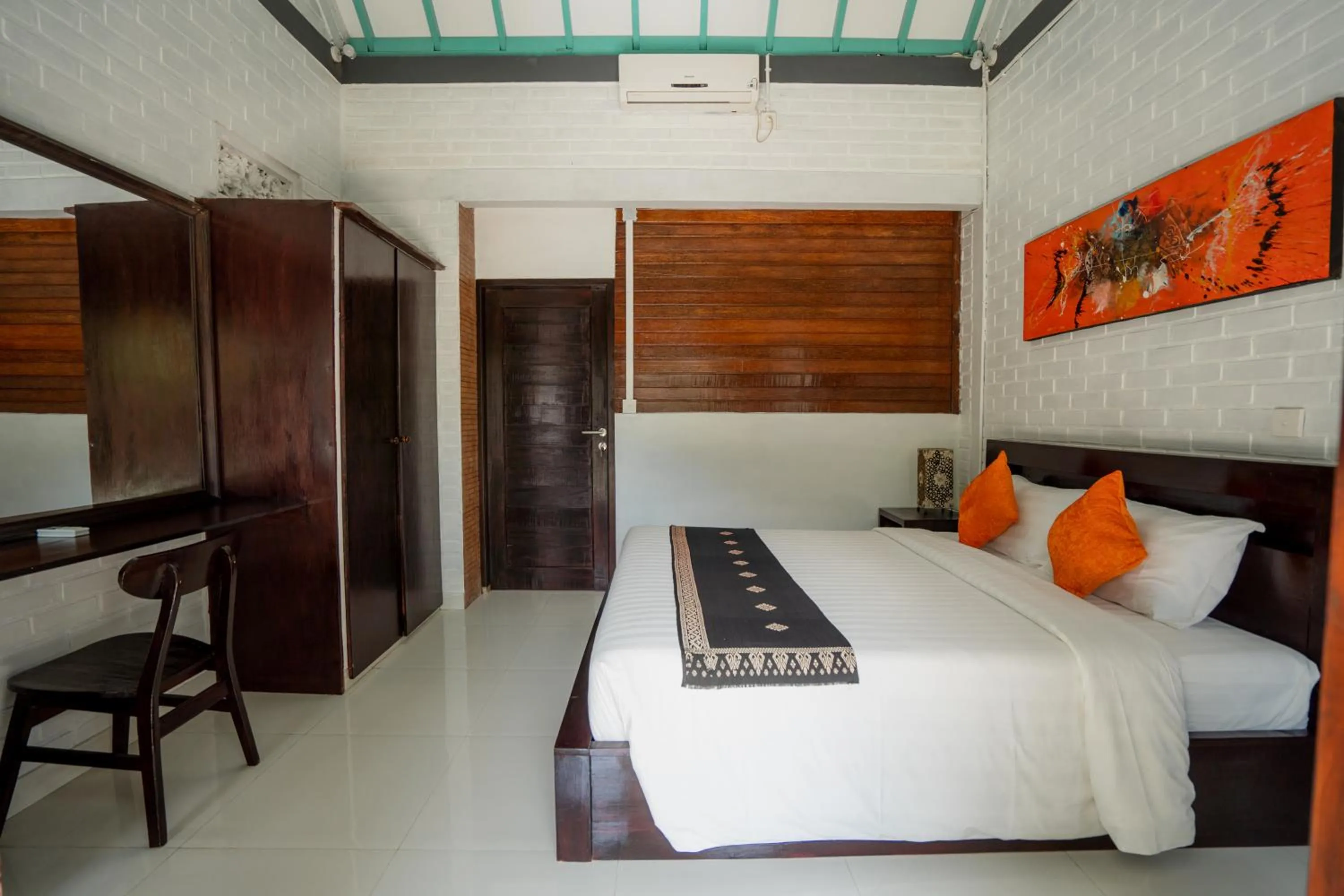 Bed in Astana Swaha Villa