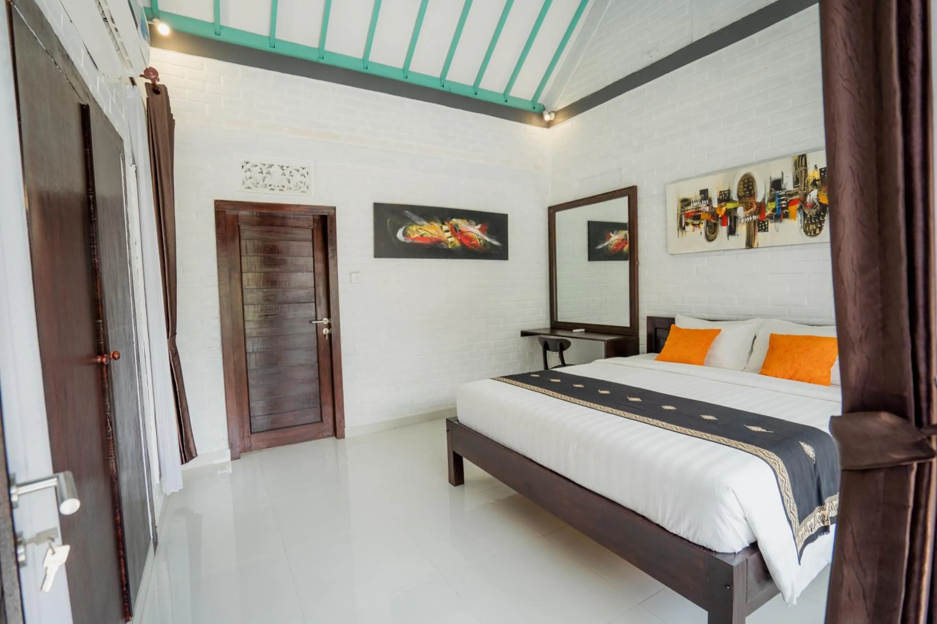 Bed in Astana Swaha Villa