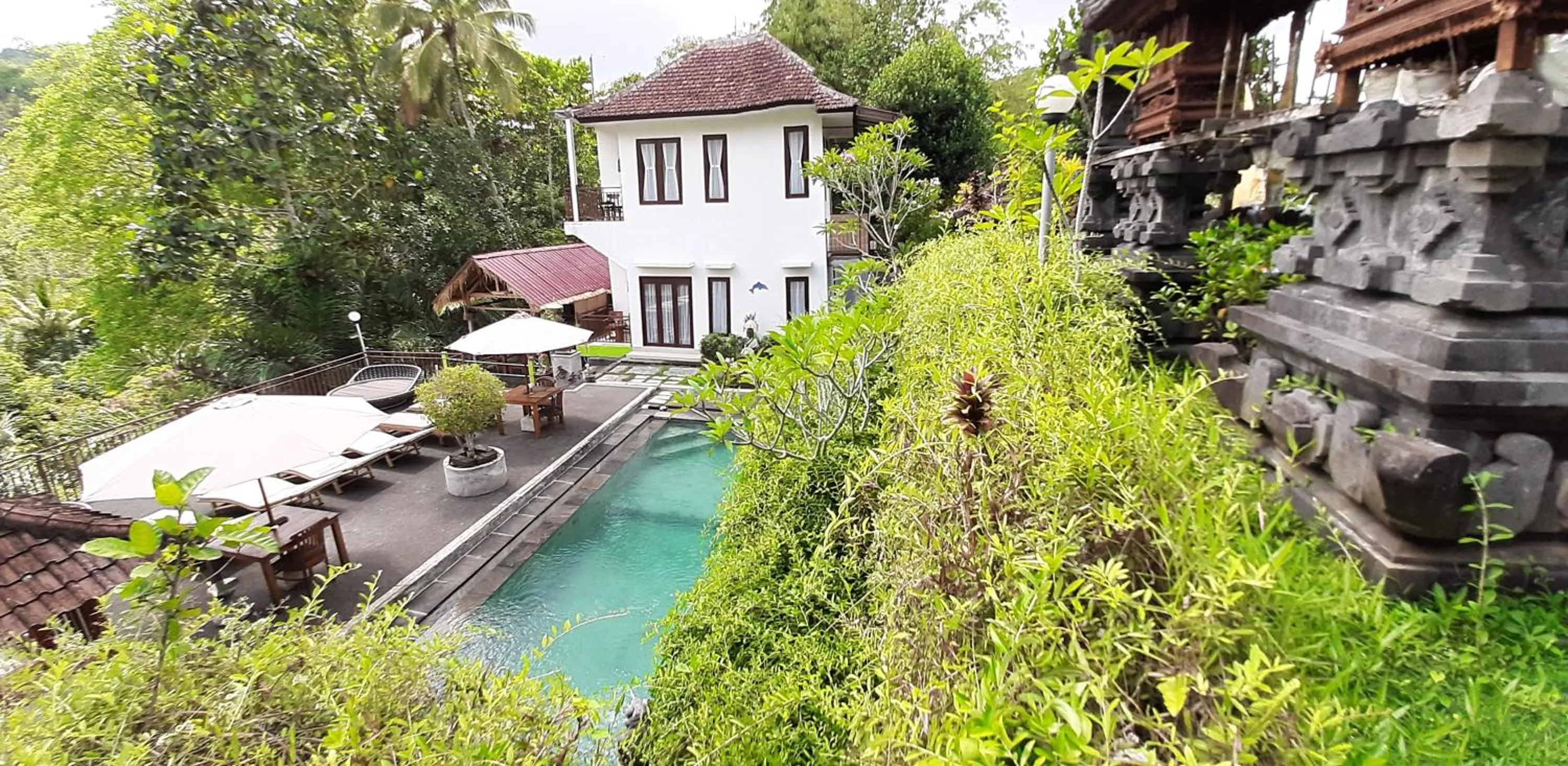 Pool view in Astana Swaha Villa