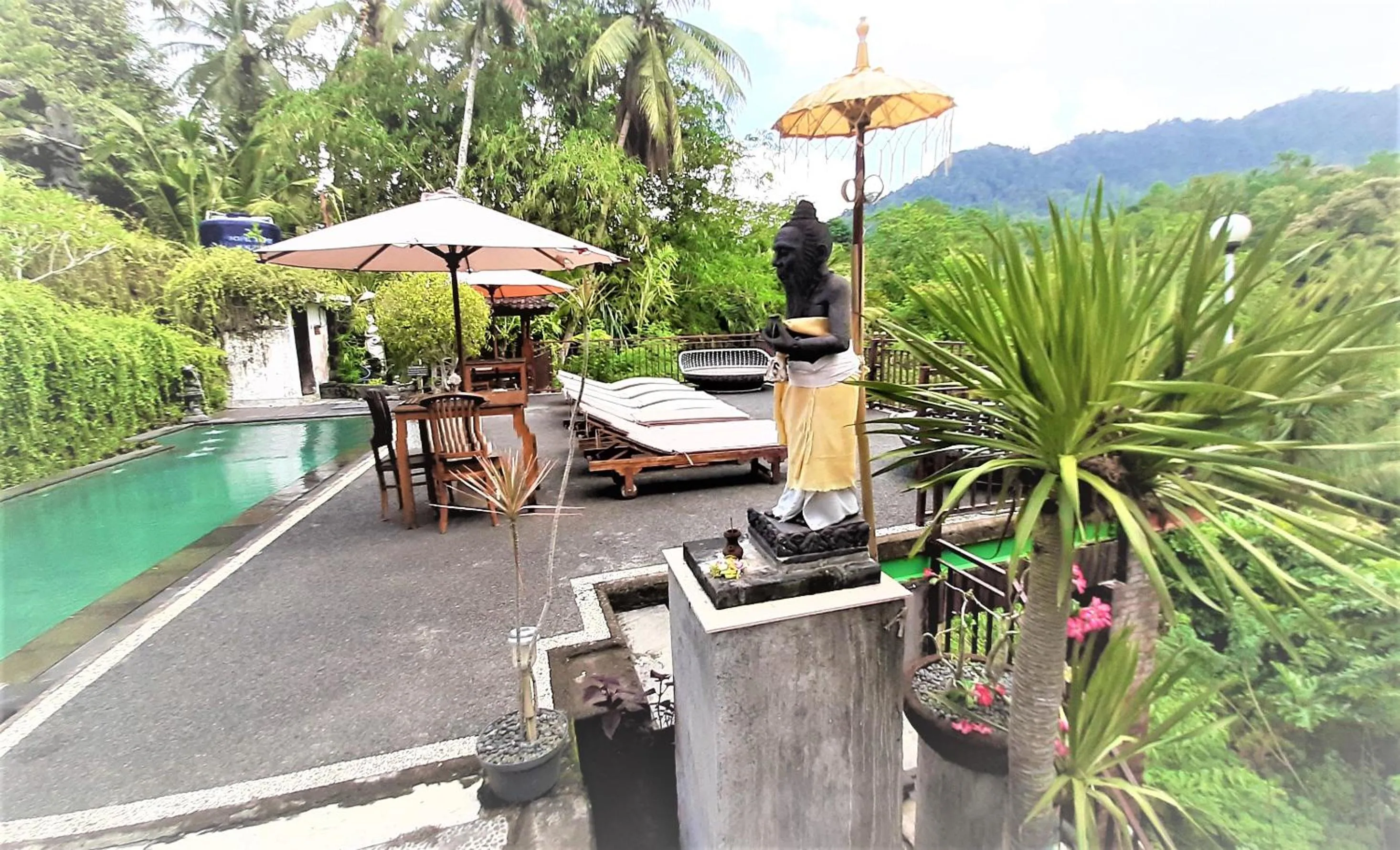 Pool view in Astana Swaha Villa