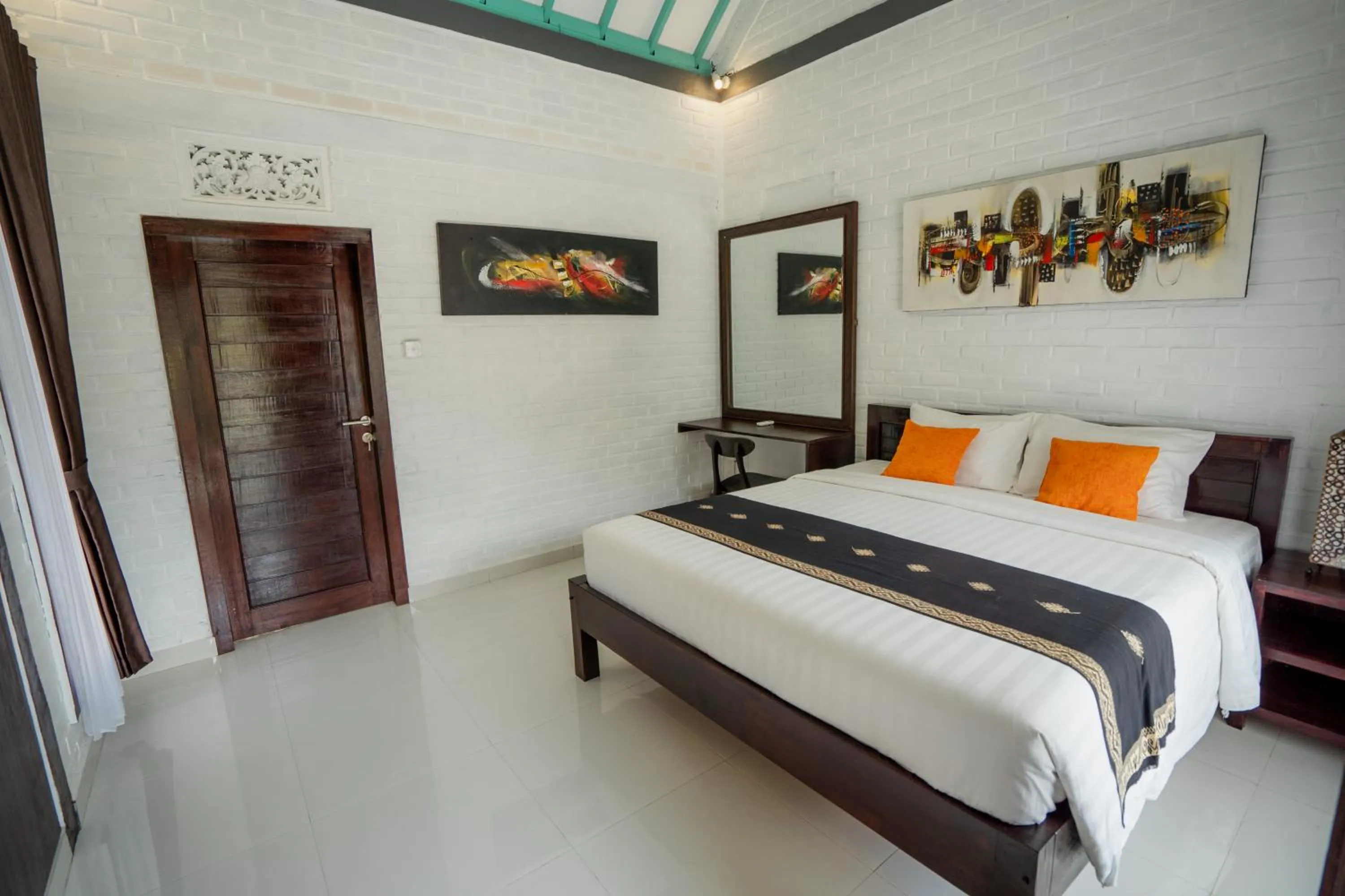 Bed in Astana Swaha Villa