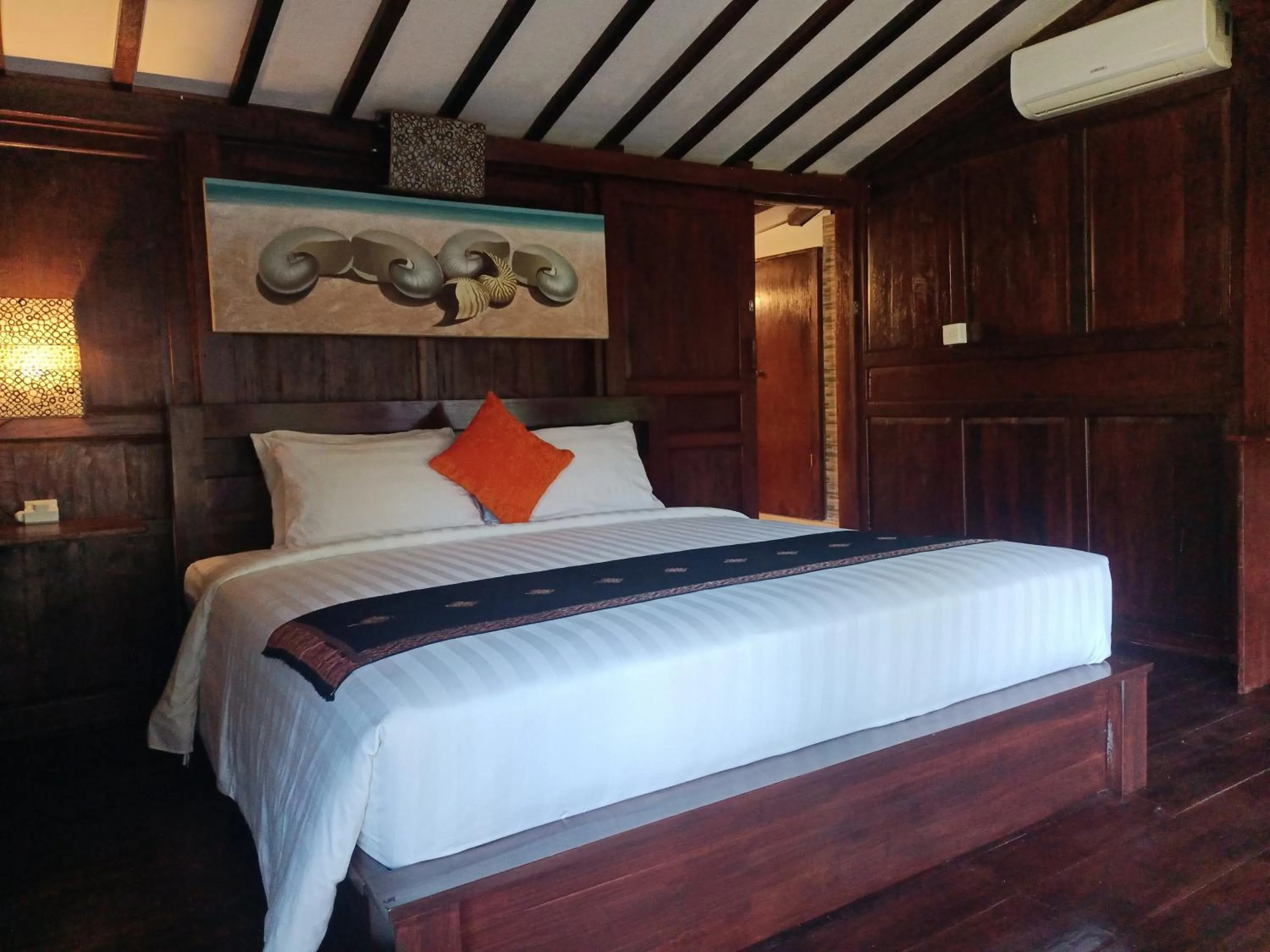 Bed in Astana Swaha Villa