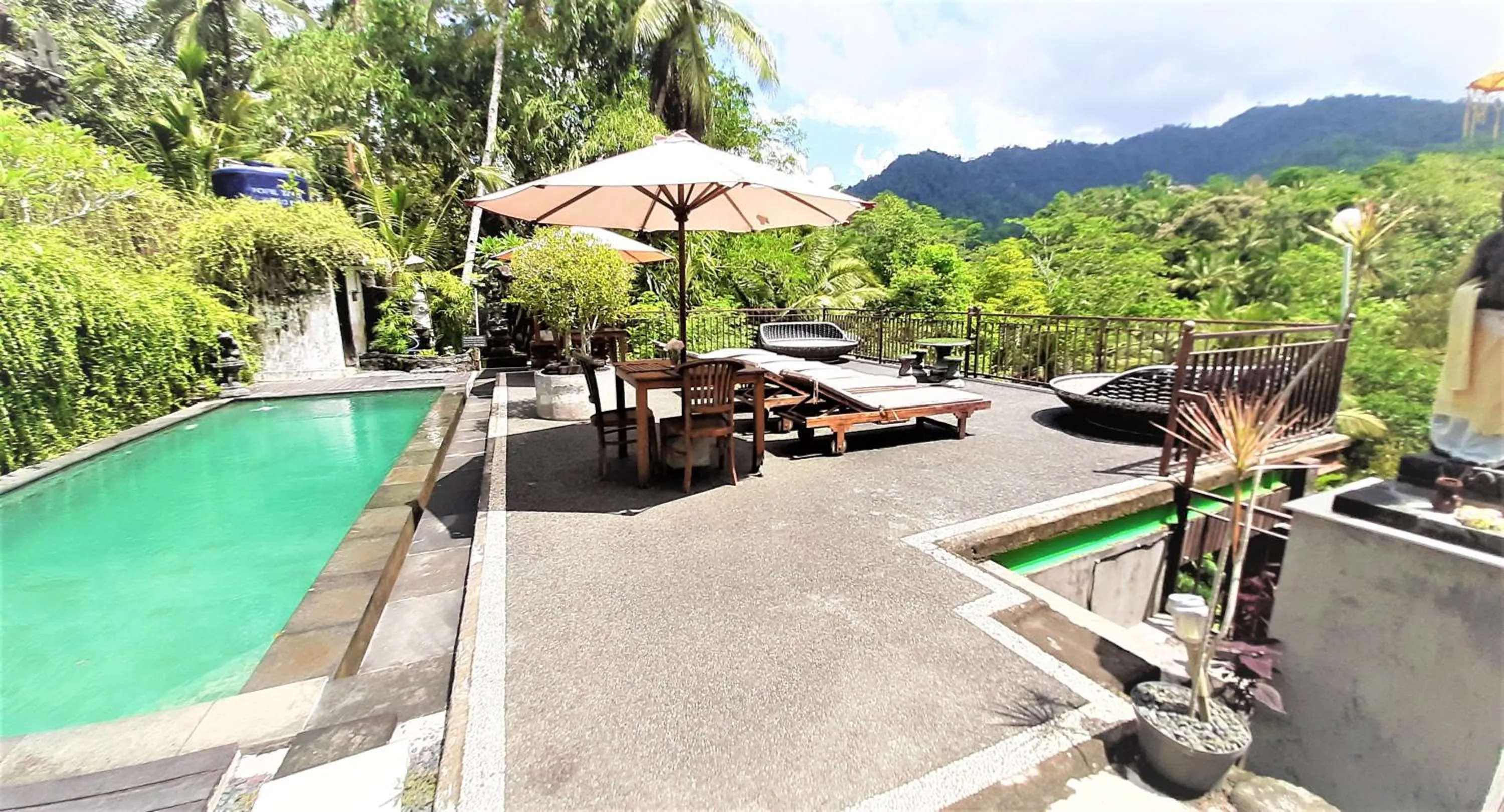 Pool view in Astana Swaha Villa