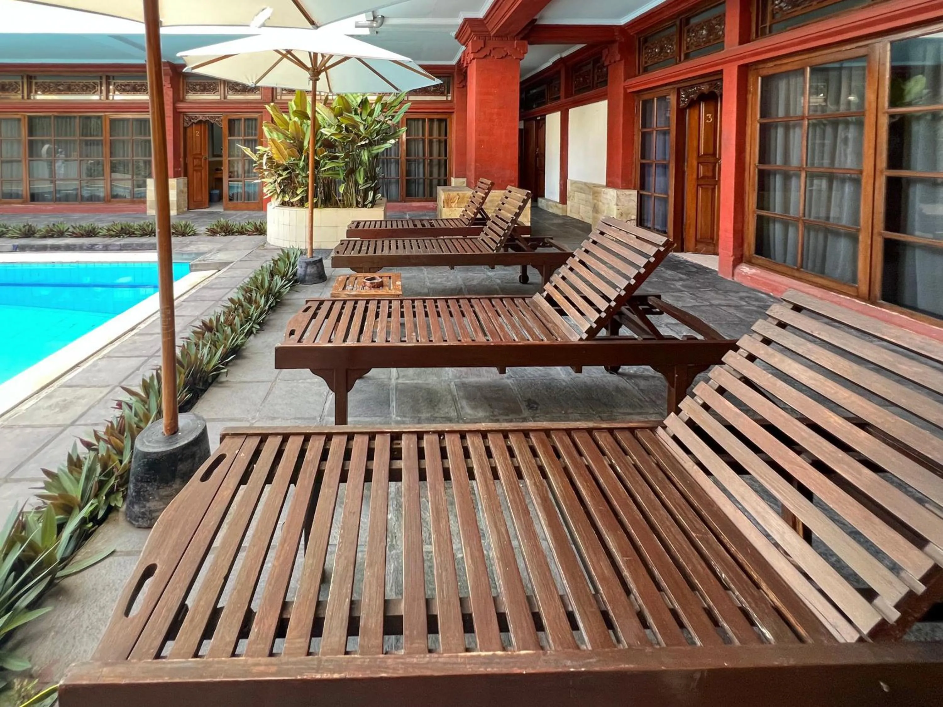 Seating area in The Lavana Natasya Kuta Beach