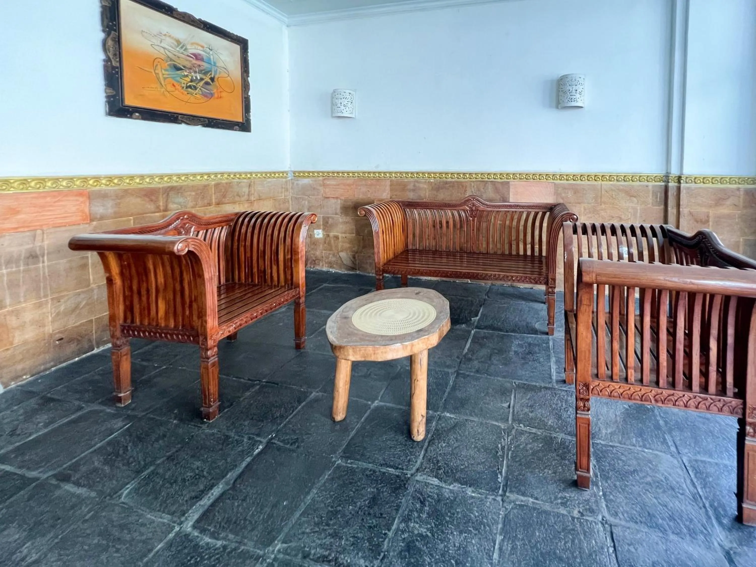 Seating area in The Lavana Natasya Kuta Beach