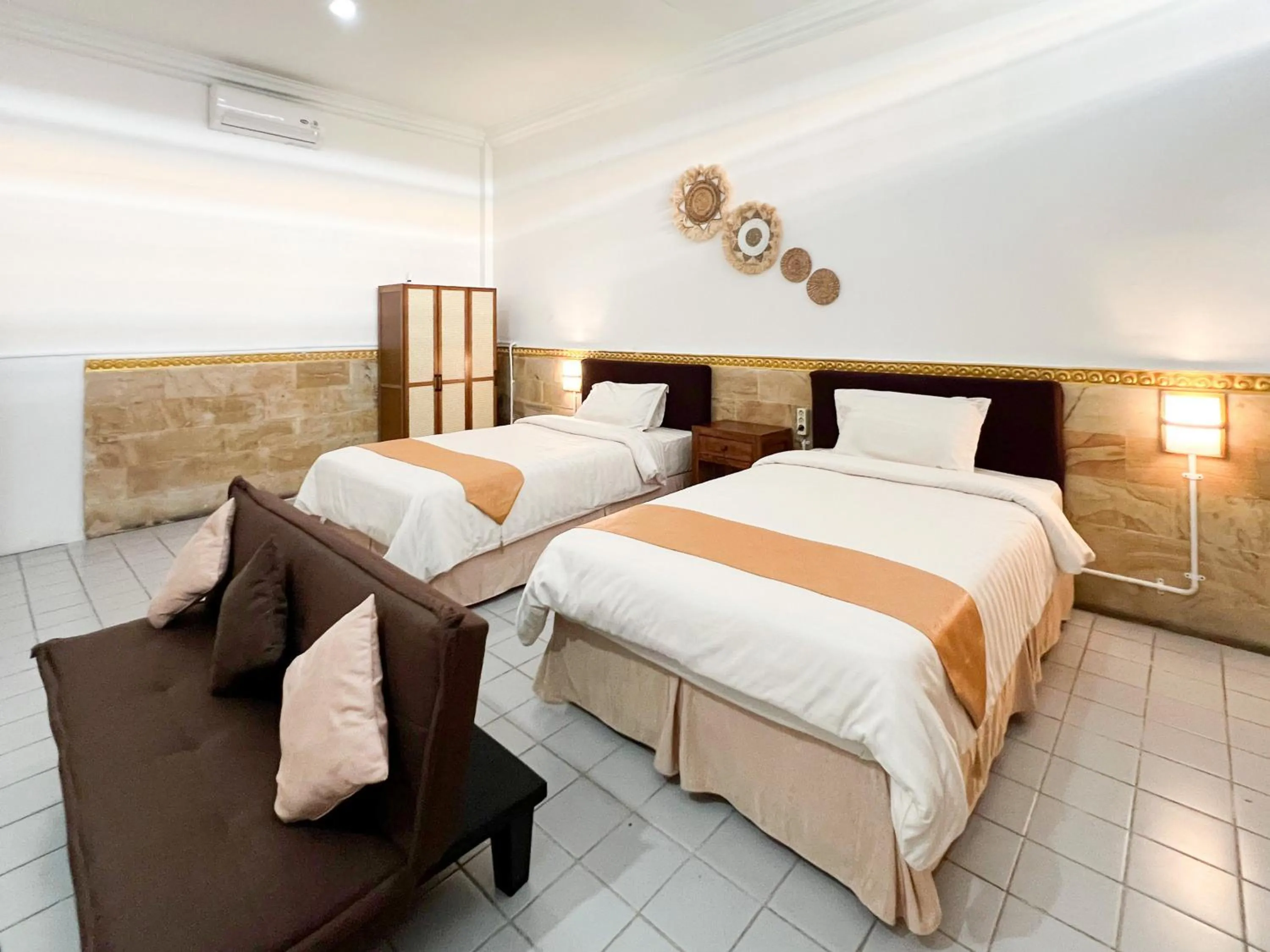 Bedroom, Bed in The Lavana Natasya Kuta Beach