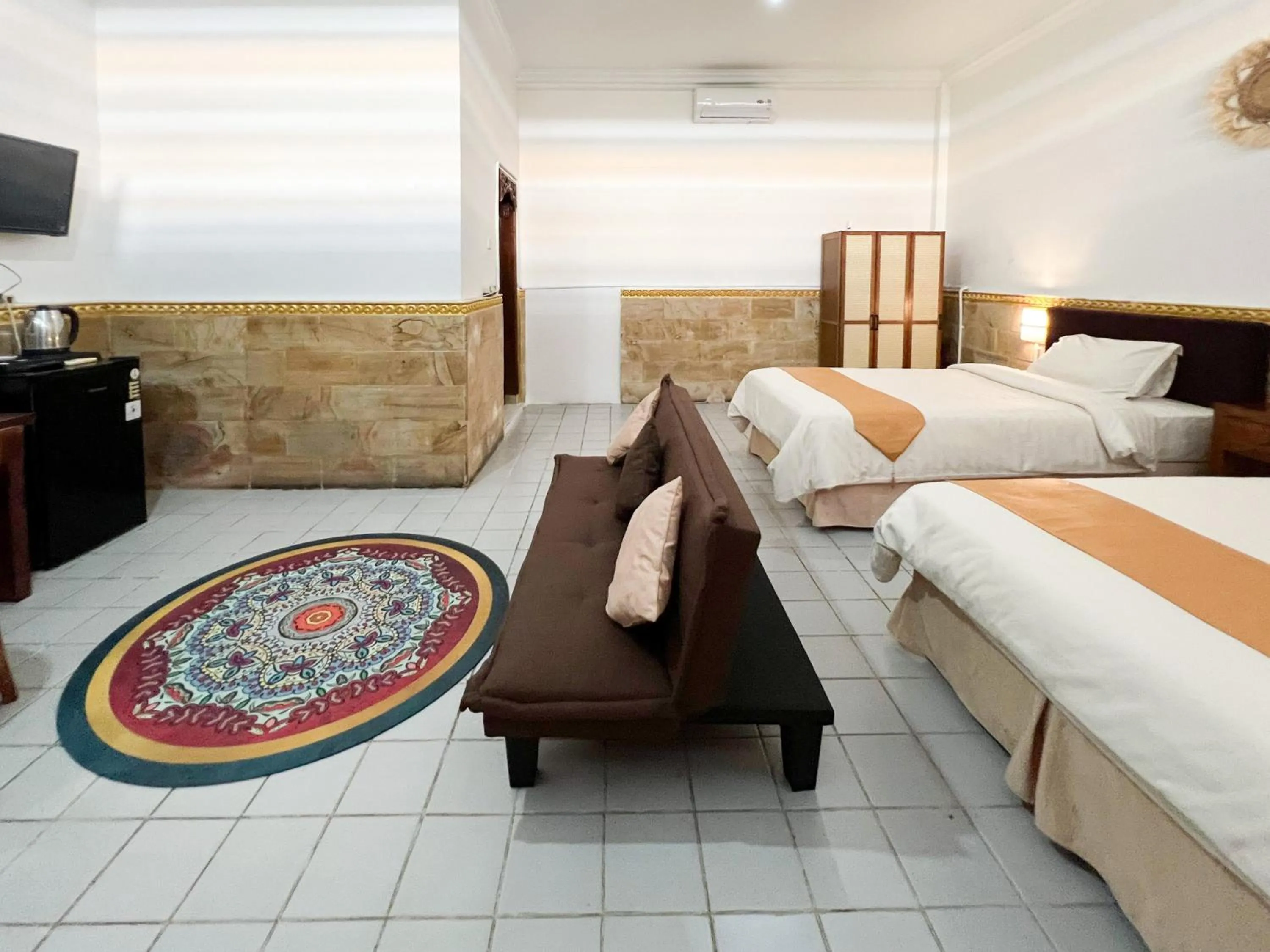 Bedroom, Bed in The Lavana Natasya Kuta Beach