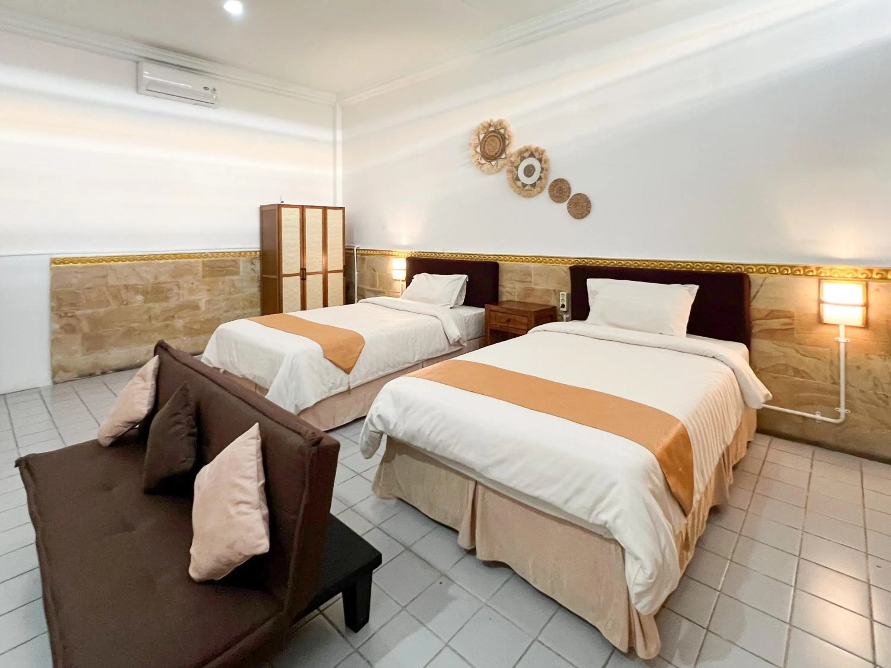 Bedroom, Bed in The Lavana Natasya Kuta Beach