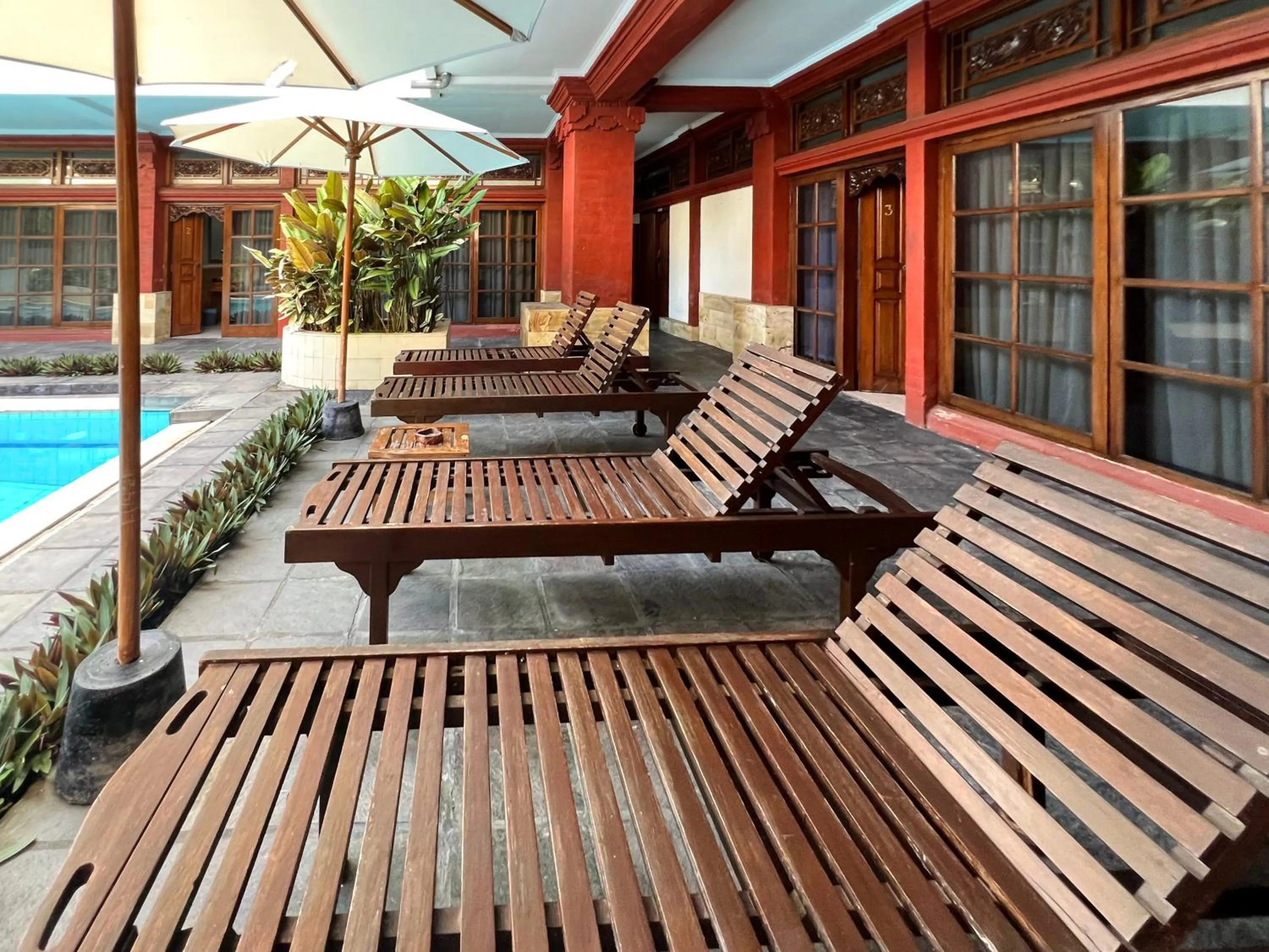 Seating area in The Lavana Natasya Kuta Beach