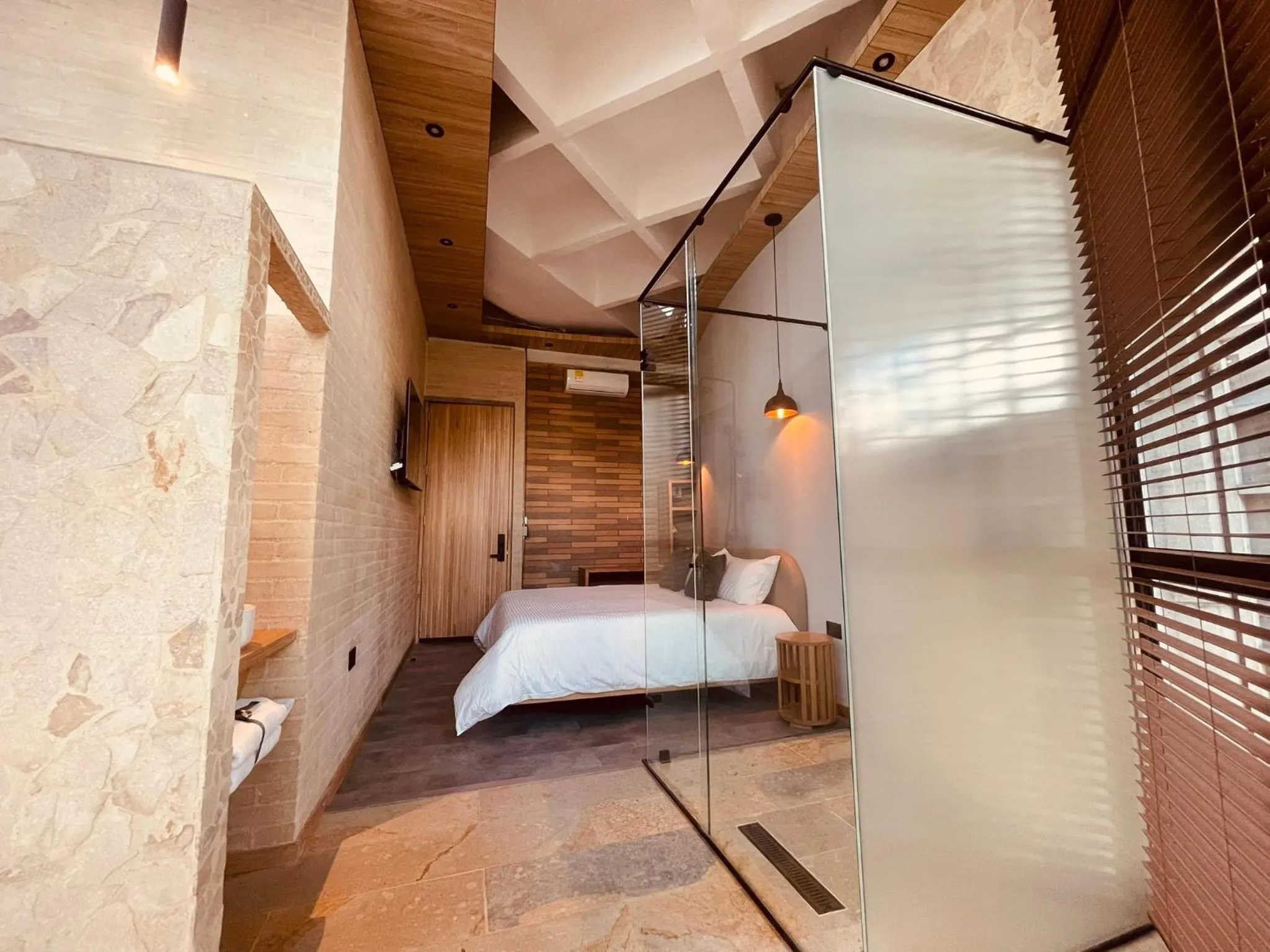 Photo of the whole room, Bed in Hotel Boutique Obelisco