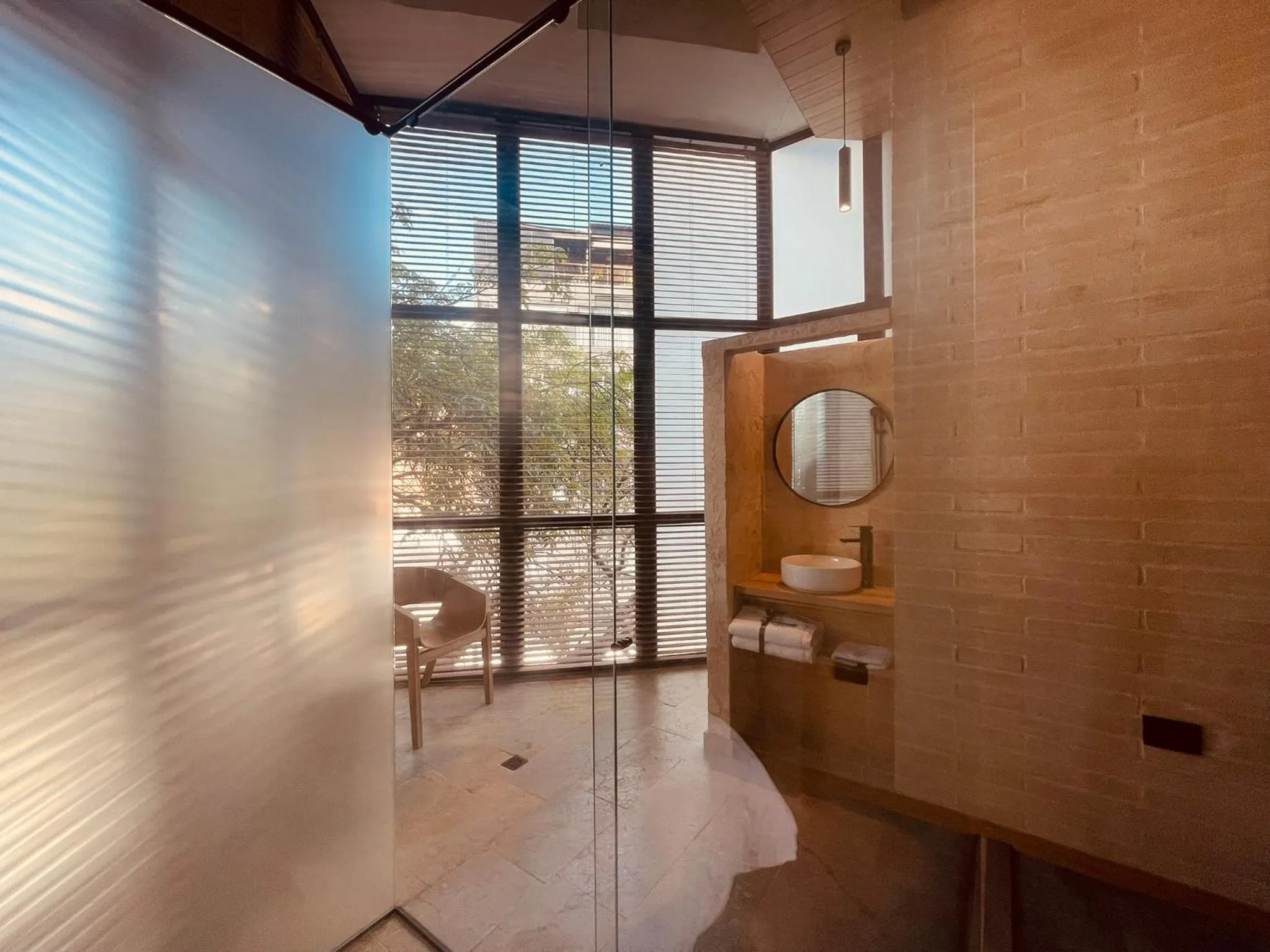 Shower in Hotel Boutique Obelisco