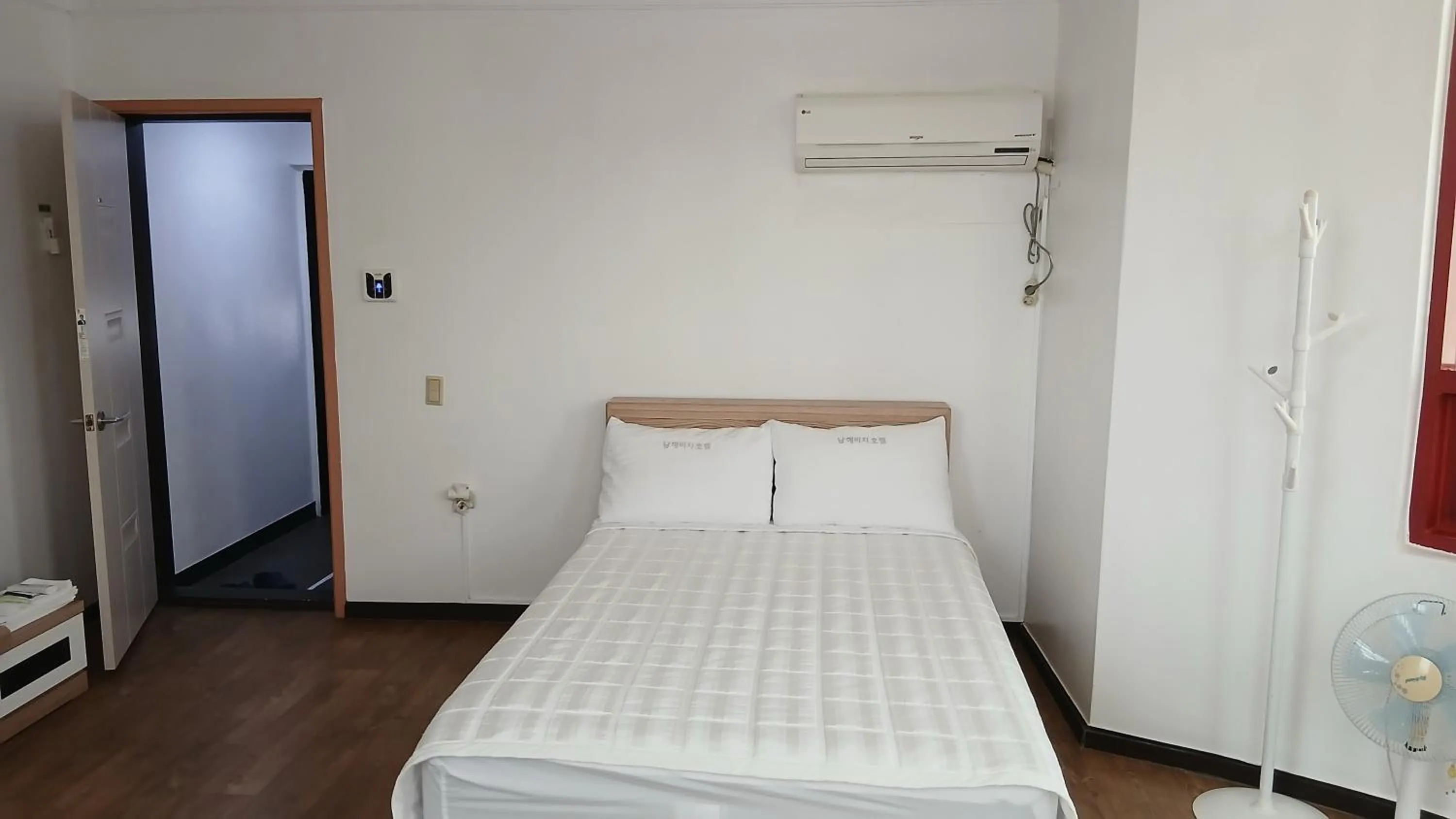 Bed in Namhae Beach Hotel