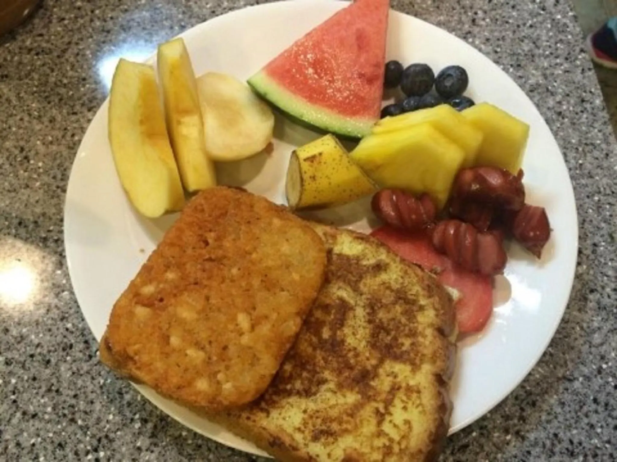 American breakfast in Gunsan Western Hotel