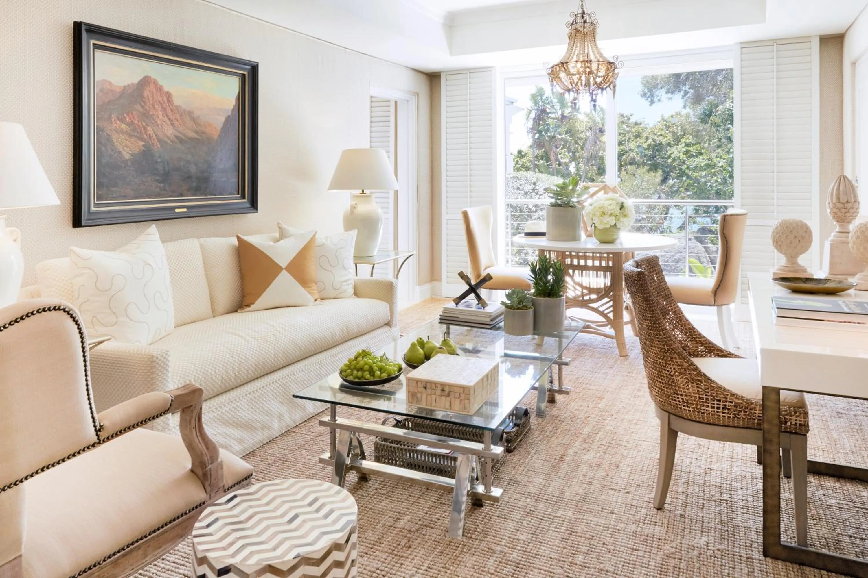 Seating area in Twelve Apostles Hotel & Spa