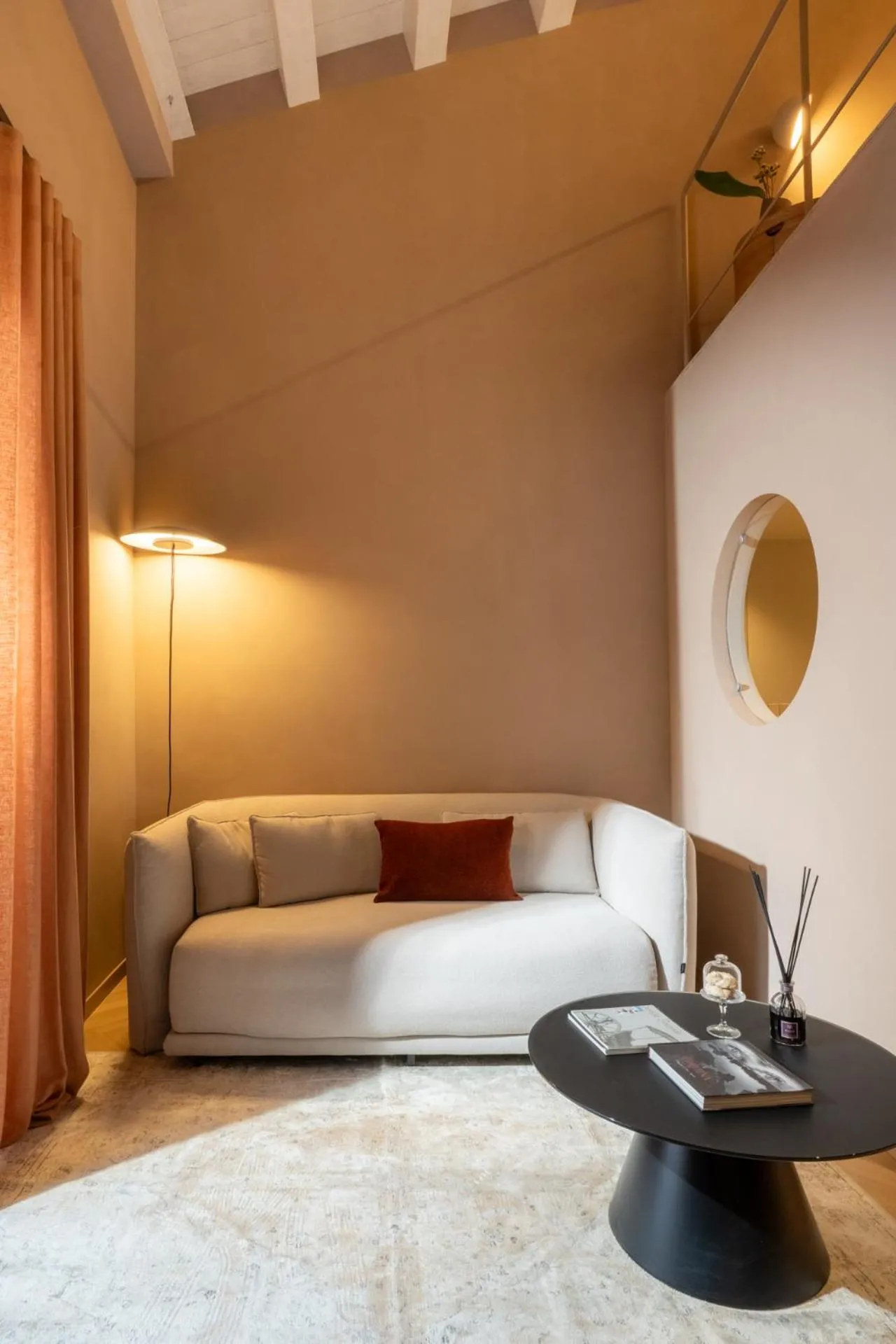 Living room in Palazzo Balsamo Boutique Hotel