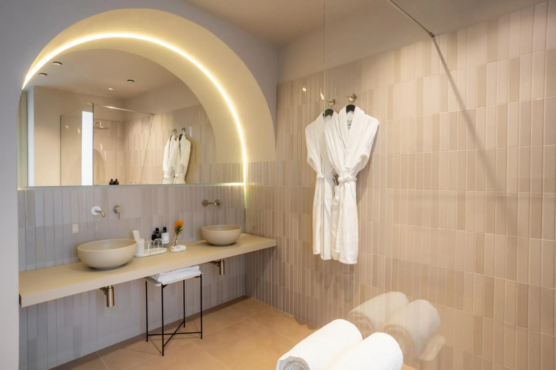Bathroom in Palazzo Balsamo Boutique Hotel