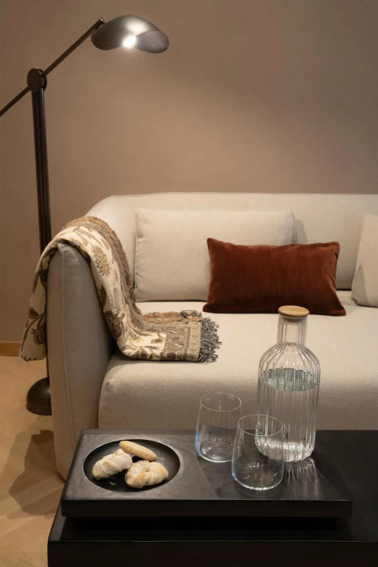 Seating area in Palazzo Balsamo Boutique Hotel