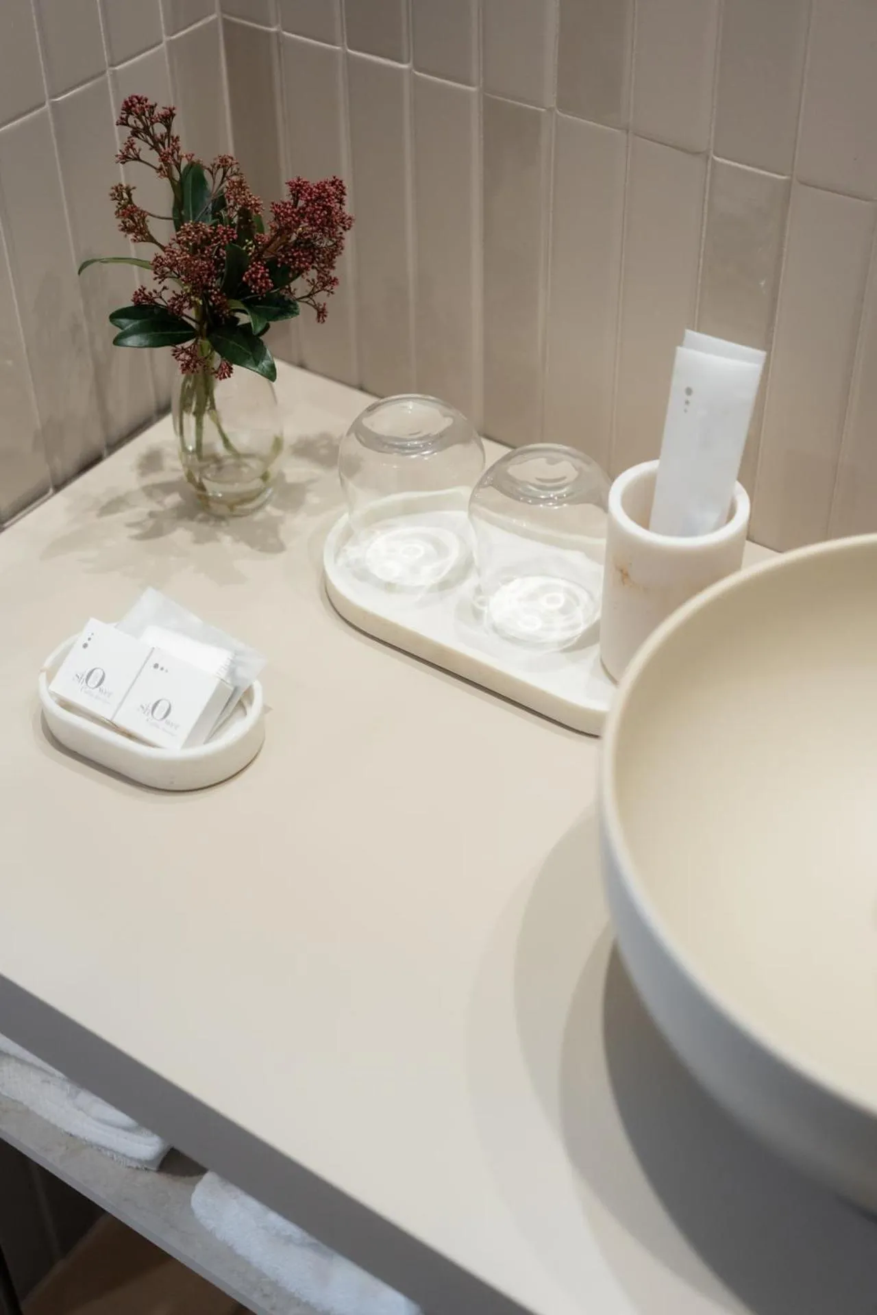 towels in Palazzo Balsamo Boutique Hotel
