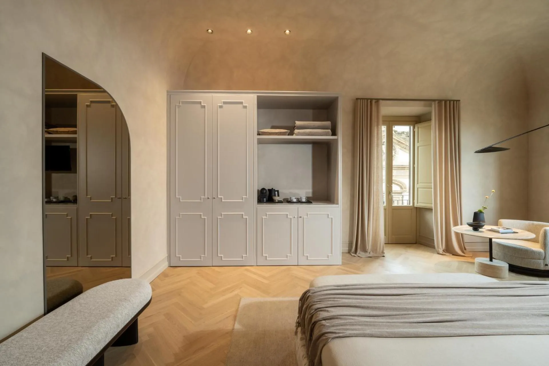 Bedroom, Bed in Palazzo Balsamo Boutique Hotel