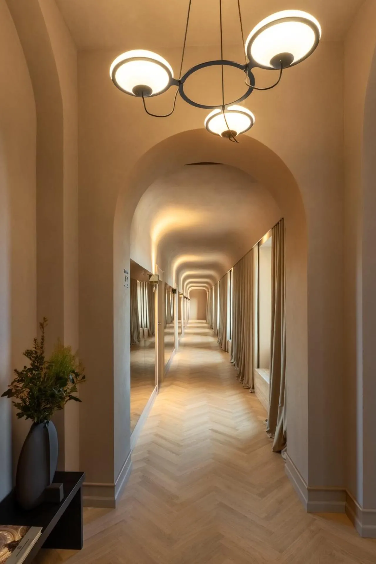 Decorative detail in Palazzo Balsamo Boutique Hotel