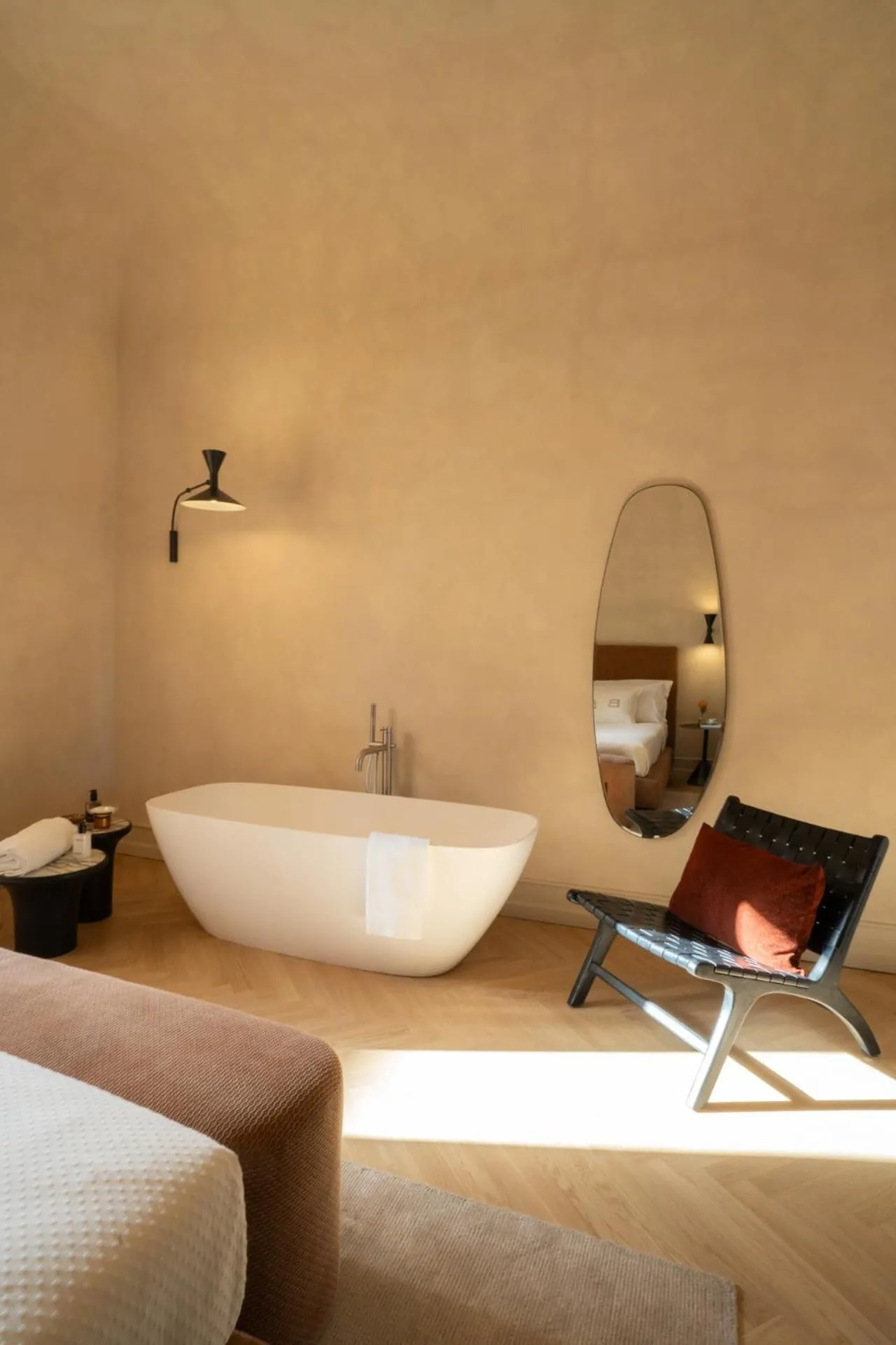 Living room in Palazzo Balsamo Boutique Hotel