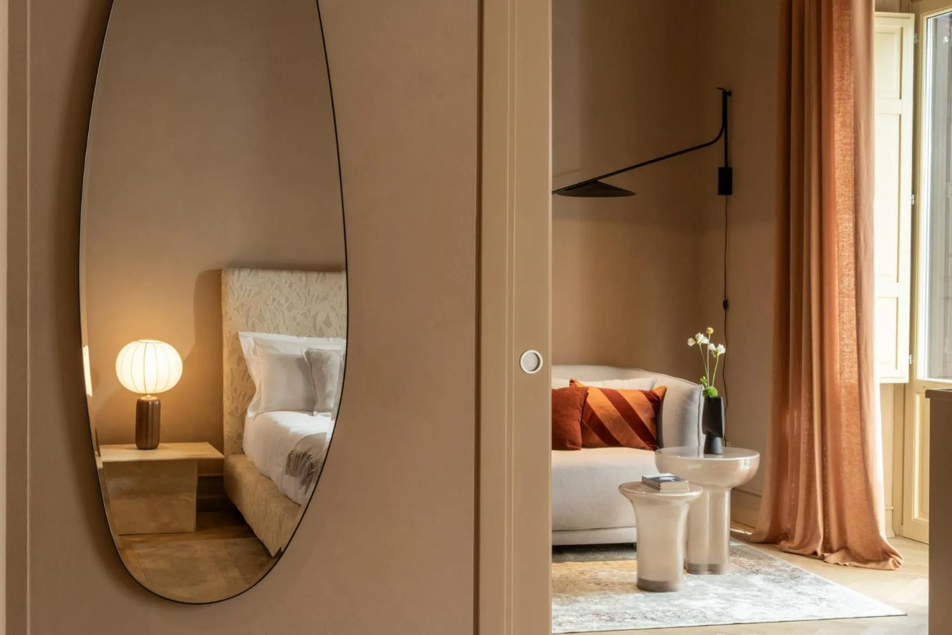 Bedroom in Palazzo Balsamo Boutique Hotel