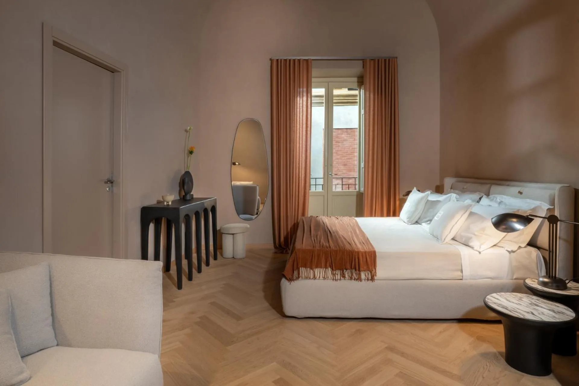 Bedroom, Bed in Palazzo Balsamo Boutique Hotel