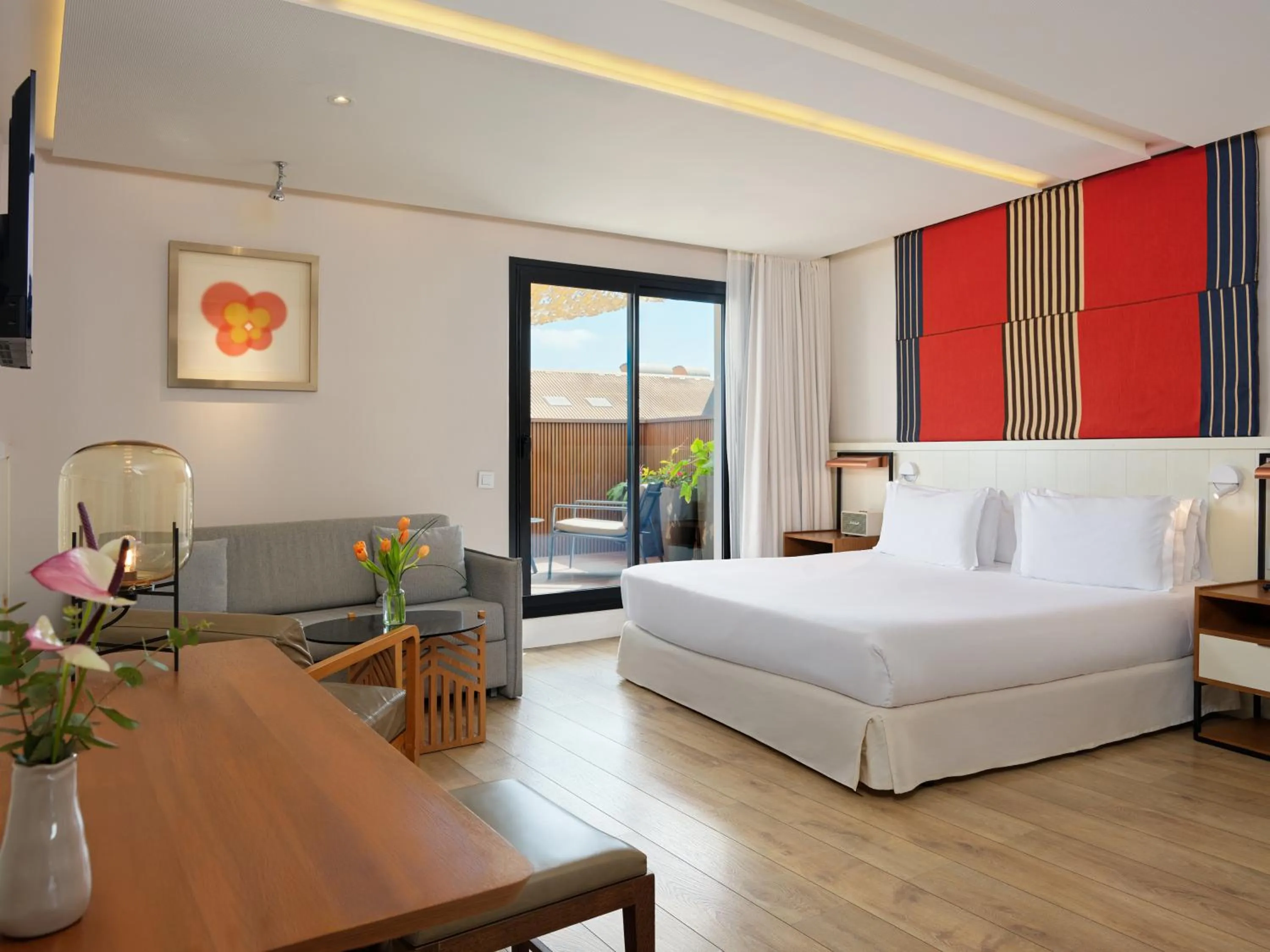 Bedroom, Bed in H10 Cubik 4* Sup