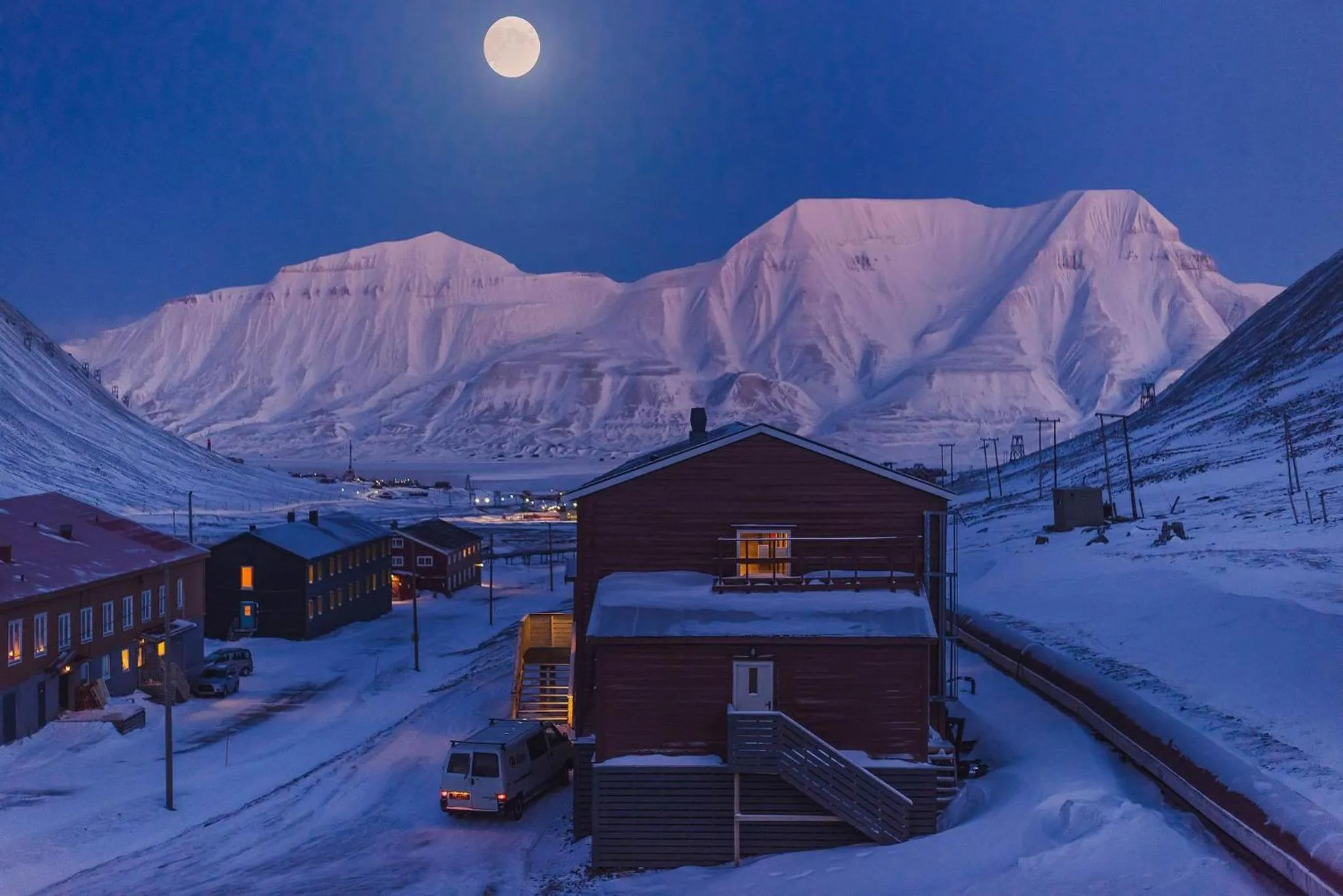 Natural landscape in Gjestehuset 102