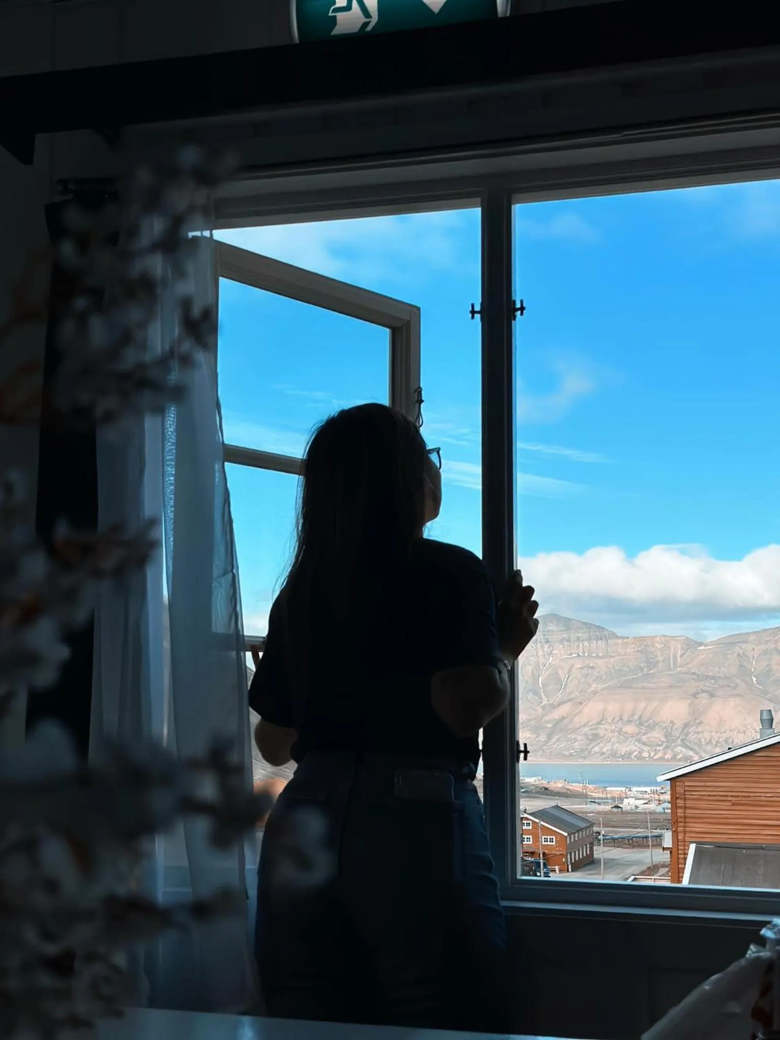 Natural landscape in Gjestehuset 102