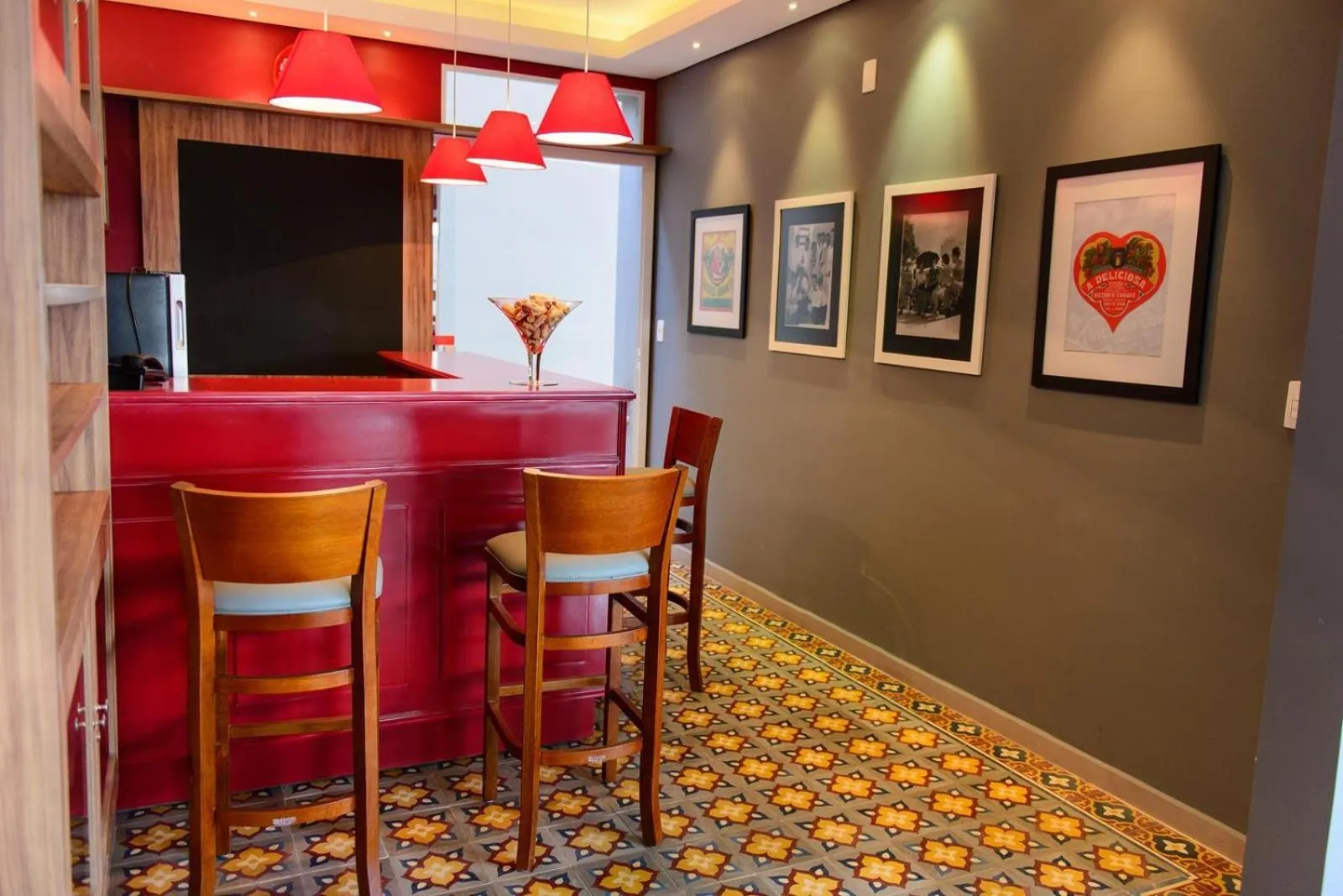 Lounge or bar in Vivas Hotel e Casa