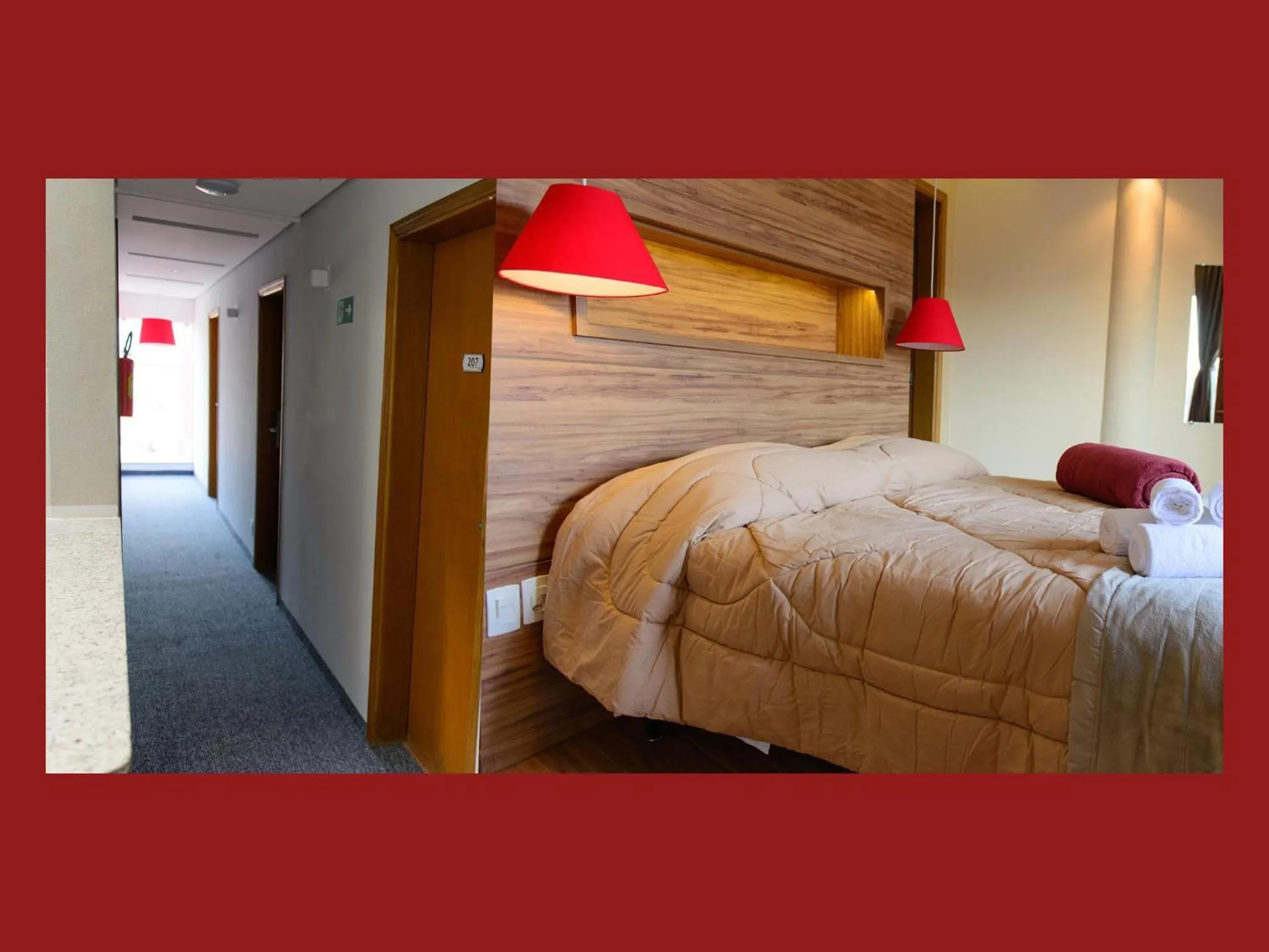 Bed in Vivas Hotel e Casa