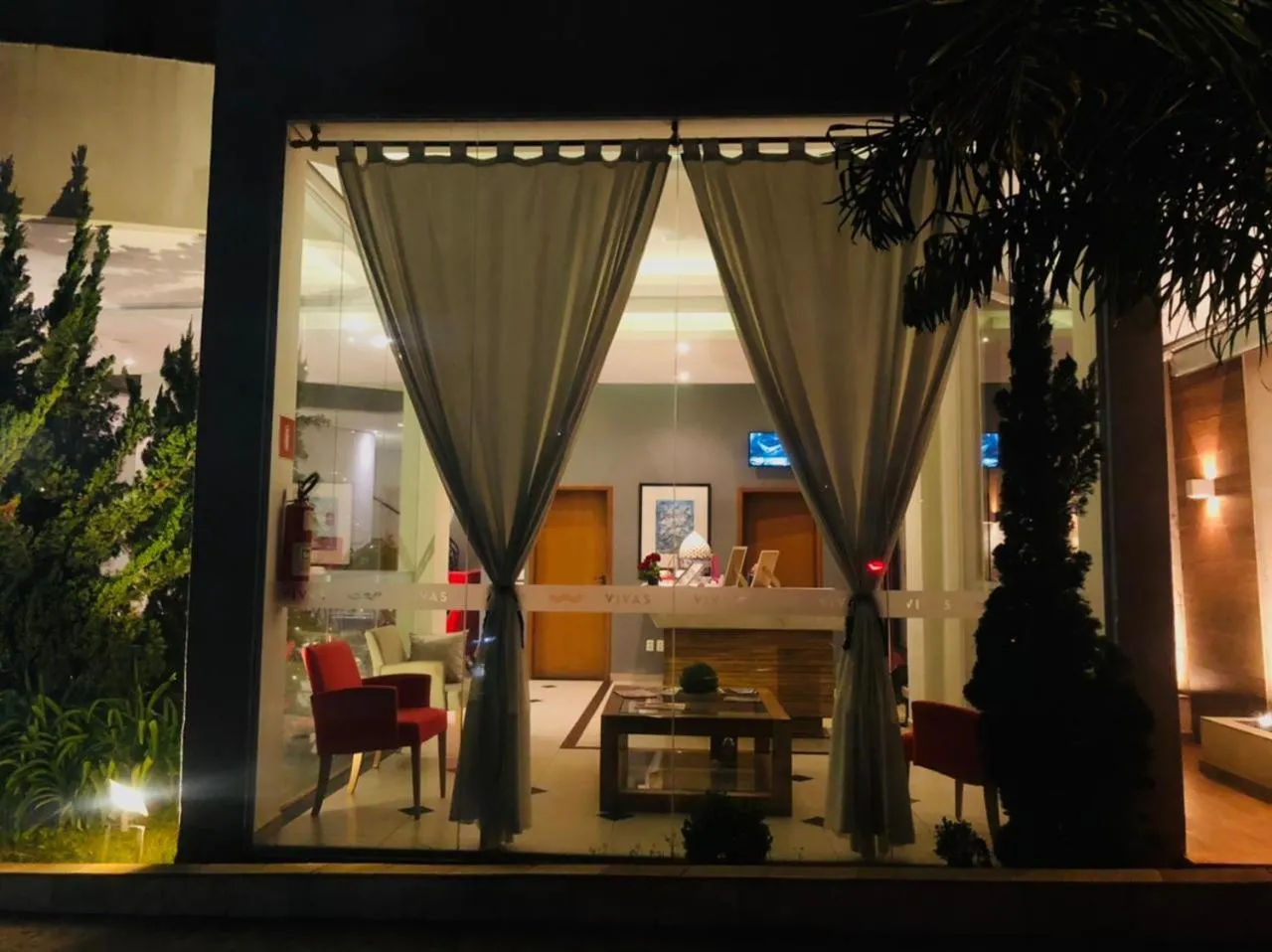 Lobby or reception in Vivas Hotel e Casa
