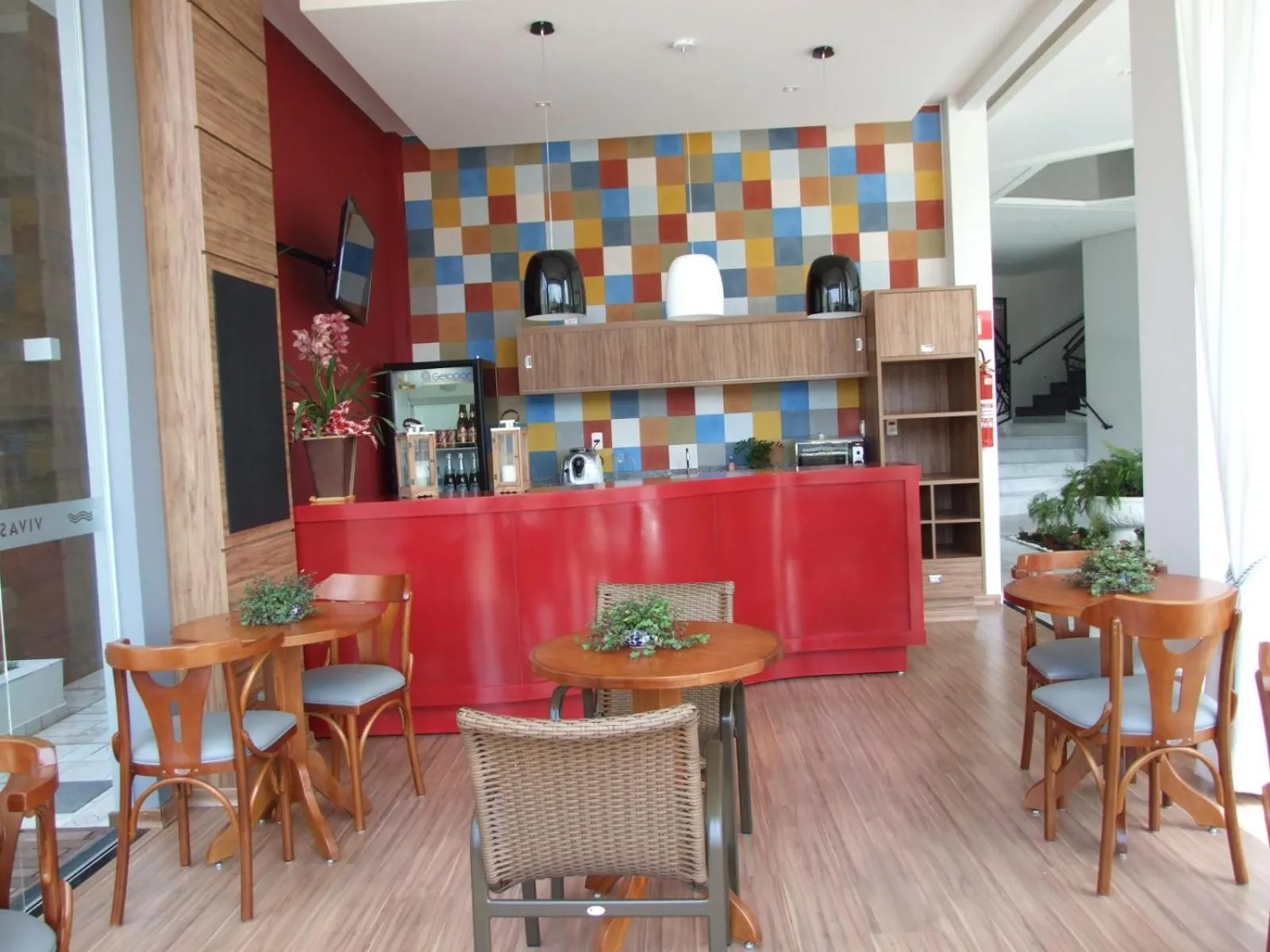 Lounge or bar in Vivas Hotel e Casa