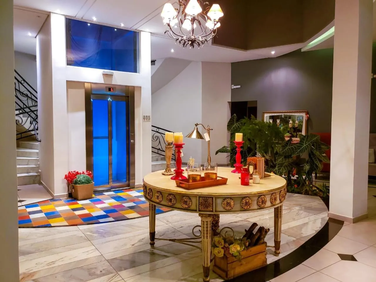 Lobby or reception in Vivas Hotel e Casa