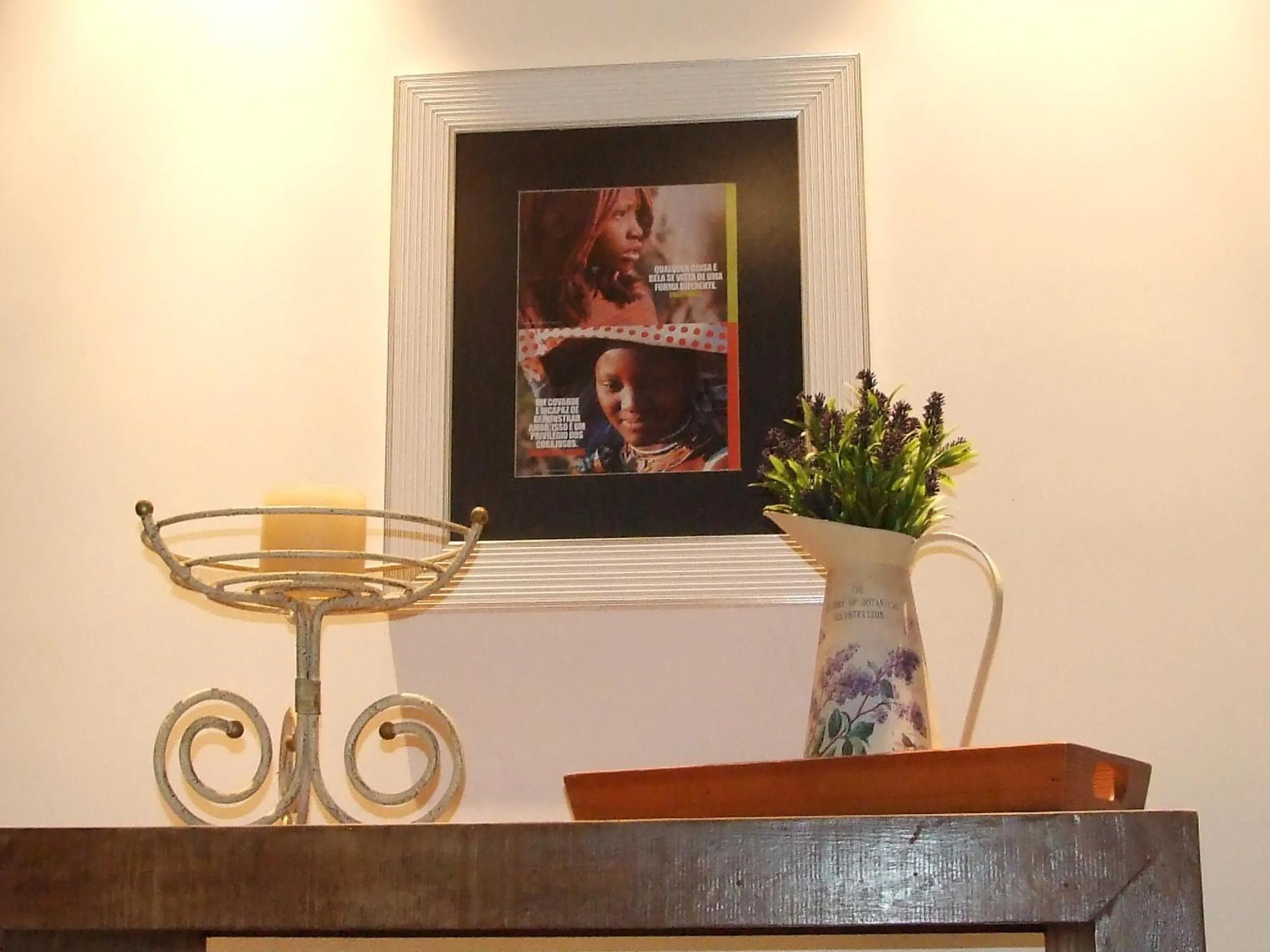 Decorative detail in Vivas Hotel e Casa