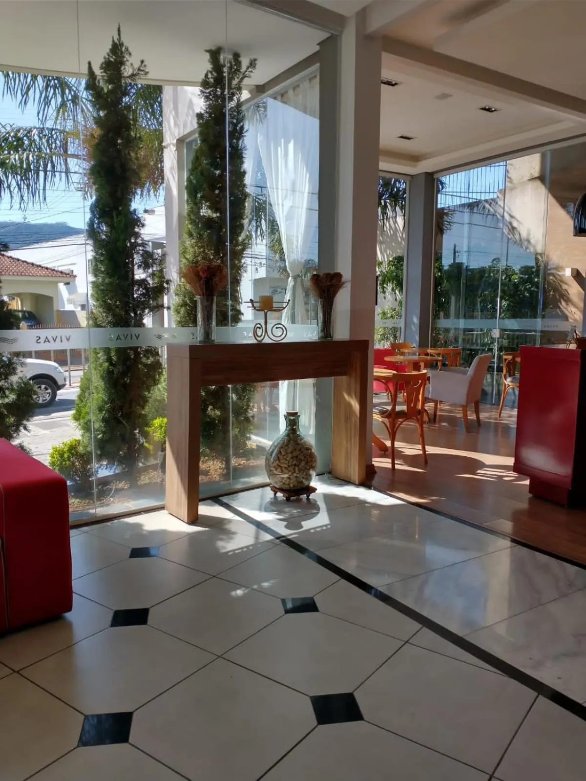 Lobby or reception in Vivas Hotel e Casa