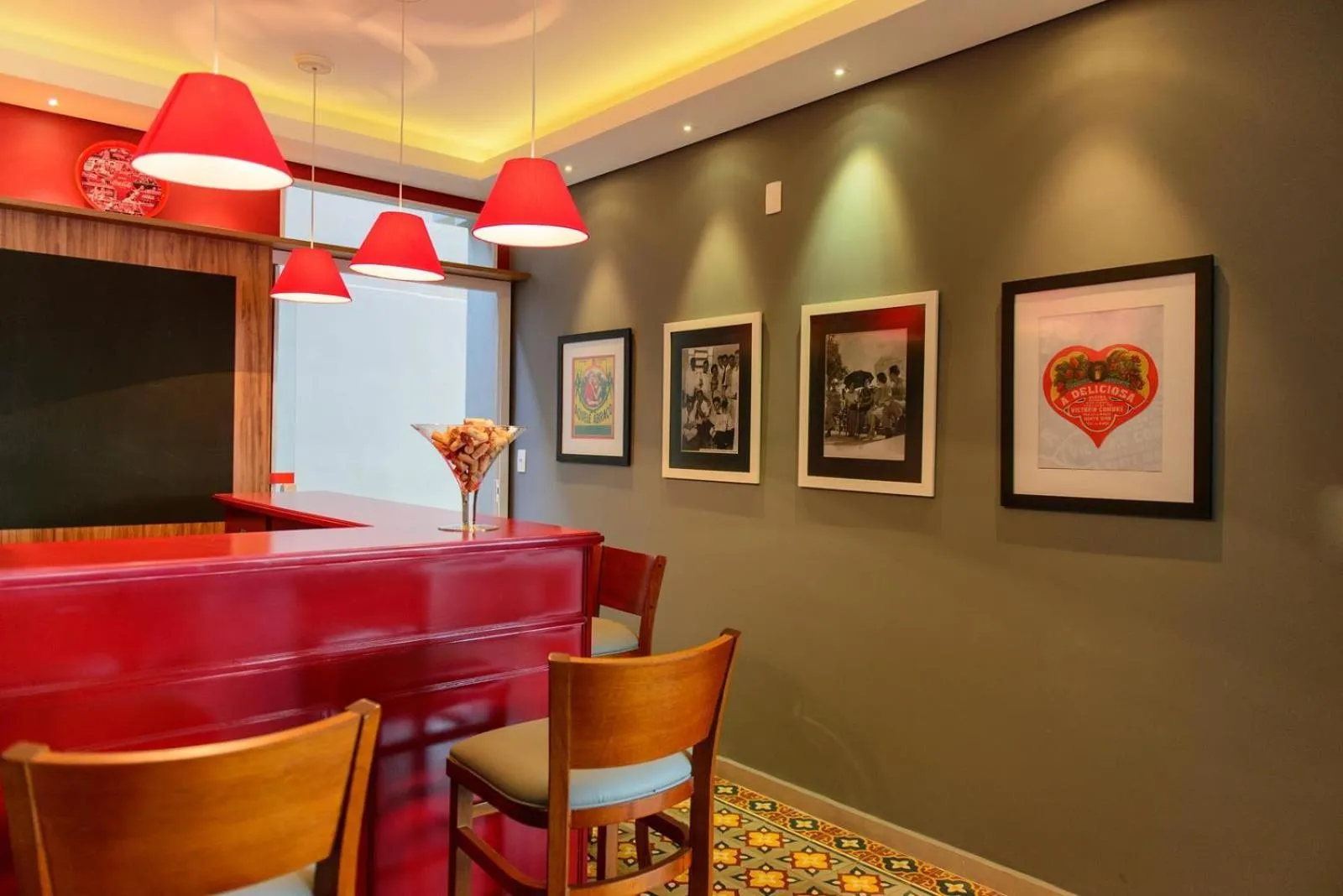 Lounge or bar in Vivas Hotel e Casa