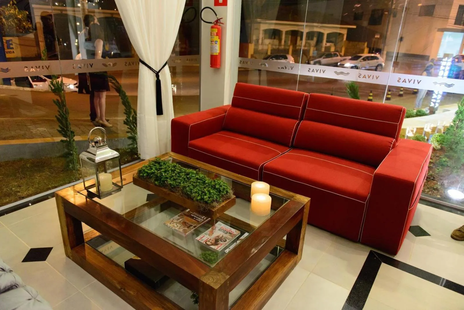 Lobby or reception in Vivas Hotel e Casa