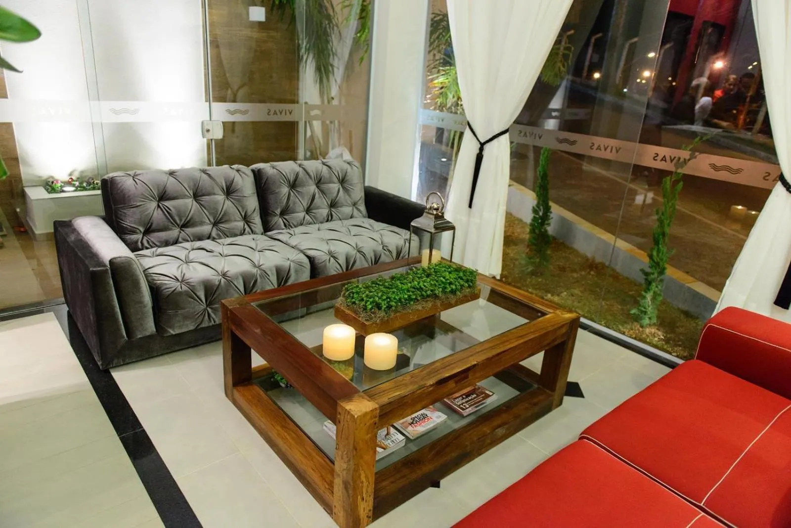 Lobby or reception in Vivas Hotel e Casa