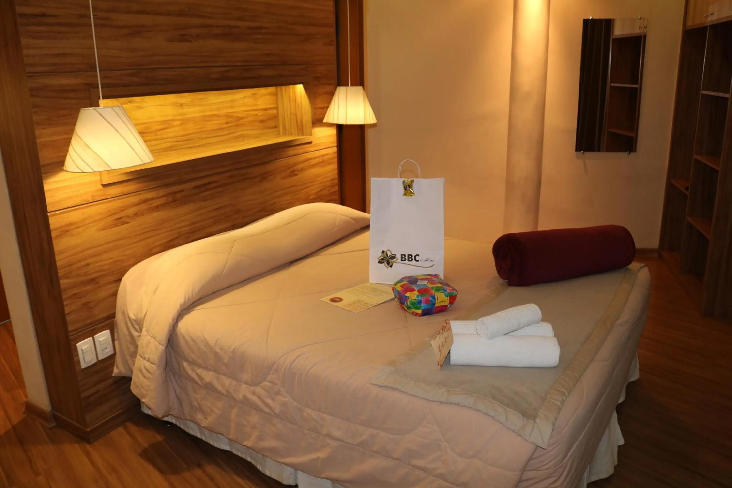 Bed in Vivas Hotel e Casa