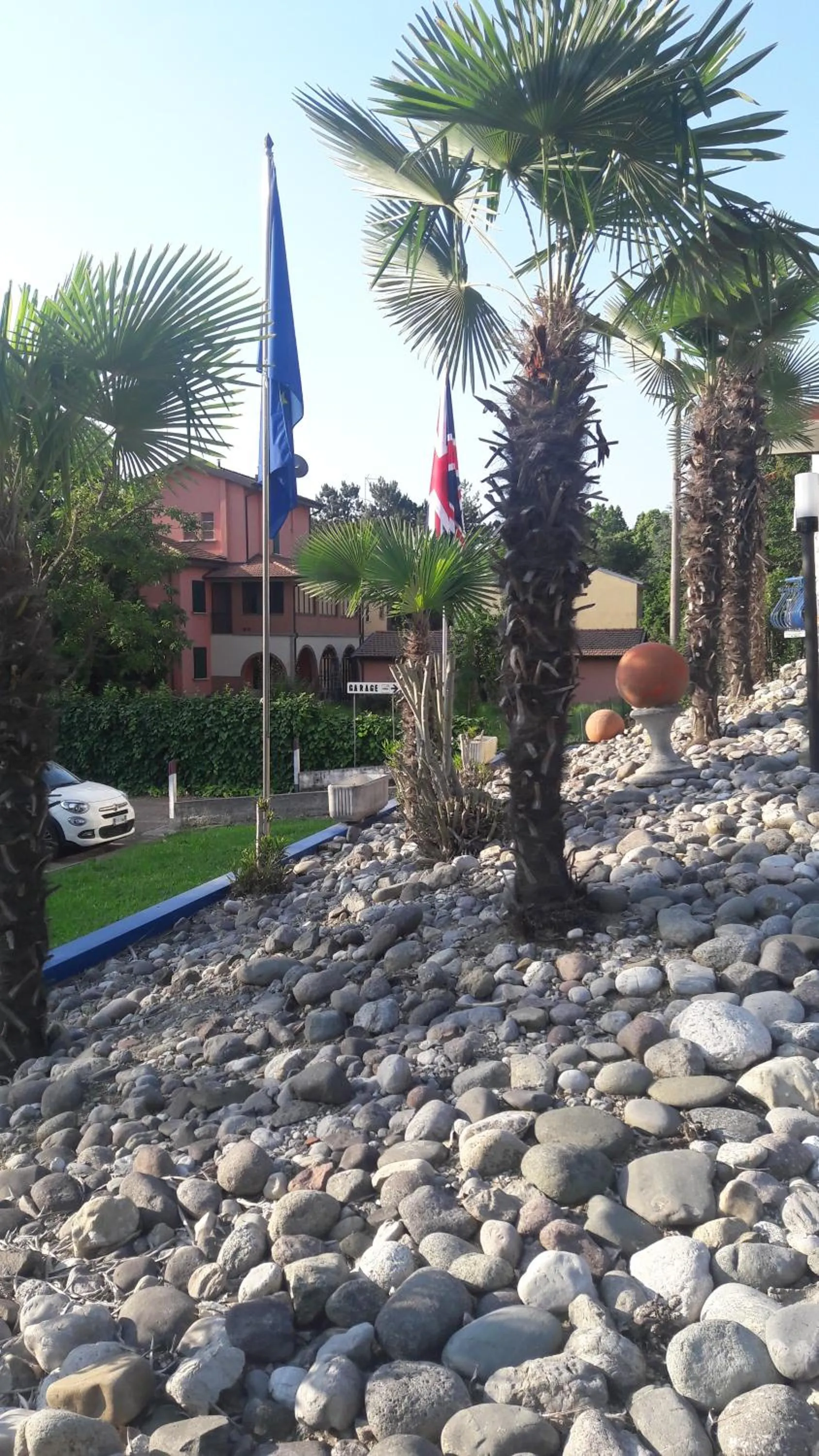 Floor plan in Hotel Parigi